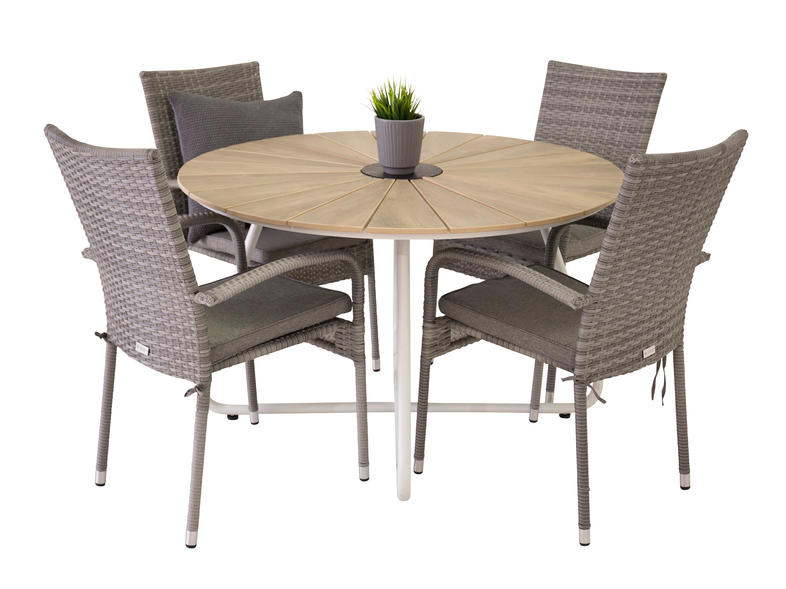 Chaise de jardin Dallas 736 (Gris)