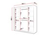 Armoire Hartford 575 (Blanc)
