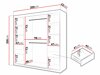 Armoire Hartford 575 (Blanc)