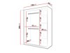 Armoire Hartford 575 (Noir)