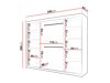 Armoire Hartford 575 (Noir)
