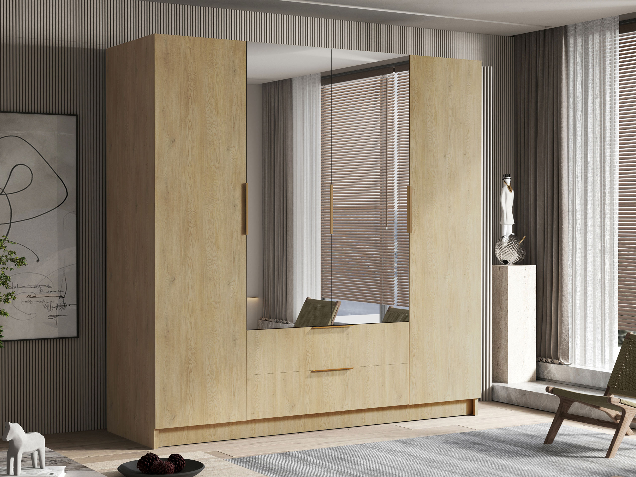 Armoire Closico 201 (Chêne)