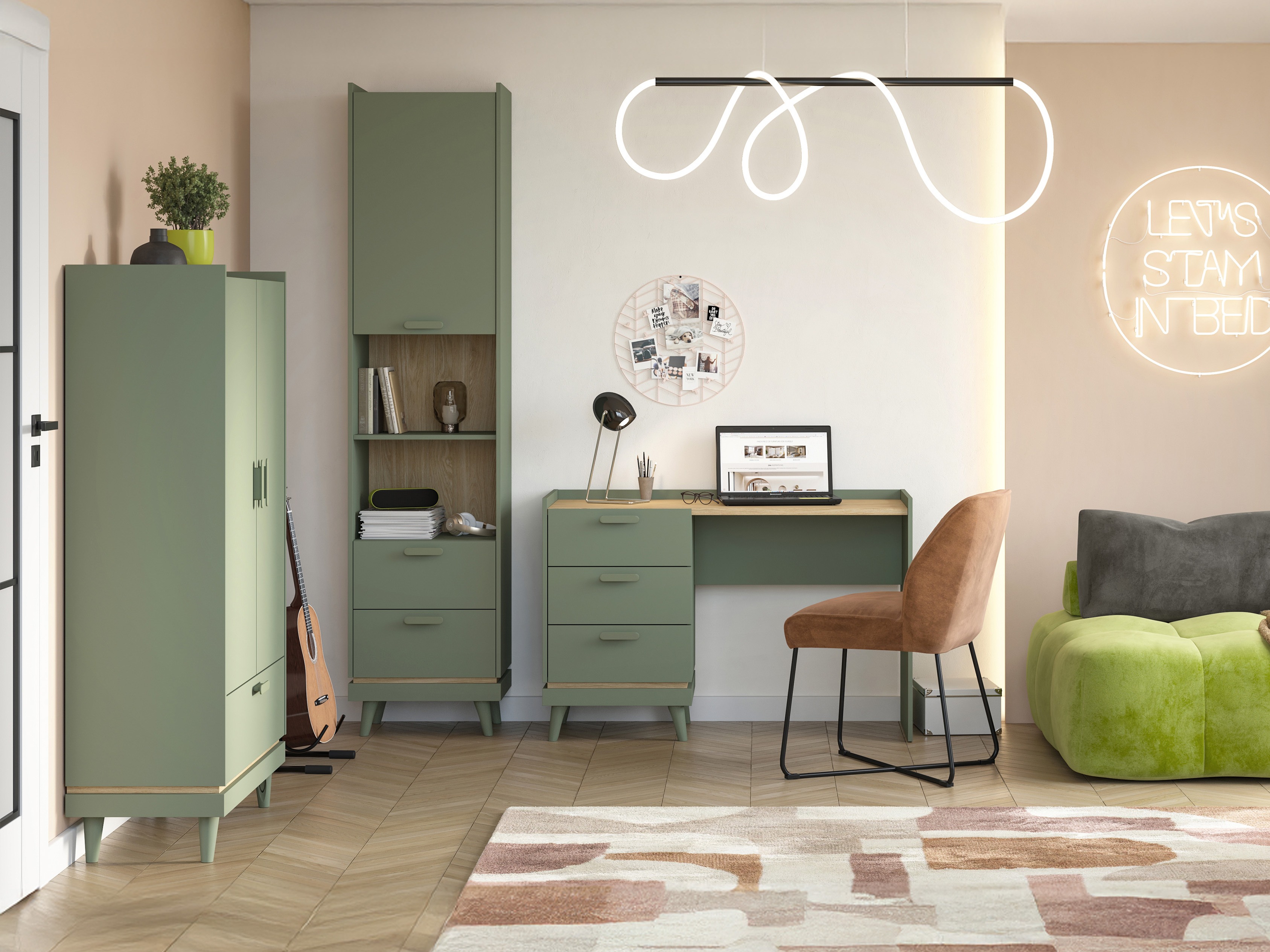 Ensemble de bureau à domicile Fertalu 109 (Disponible)