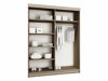 Armoire Dover 110 (Sonoma chêne)