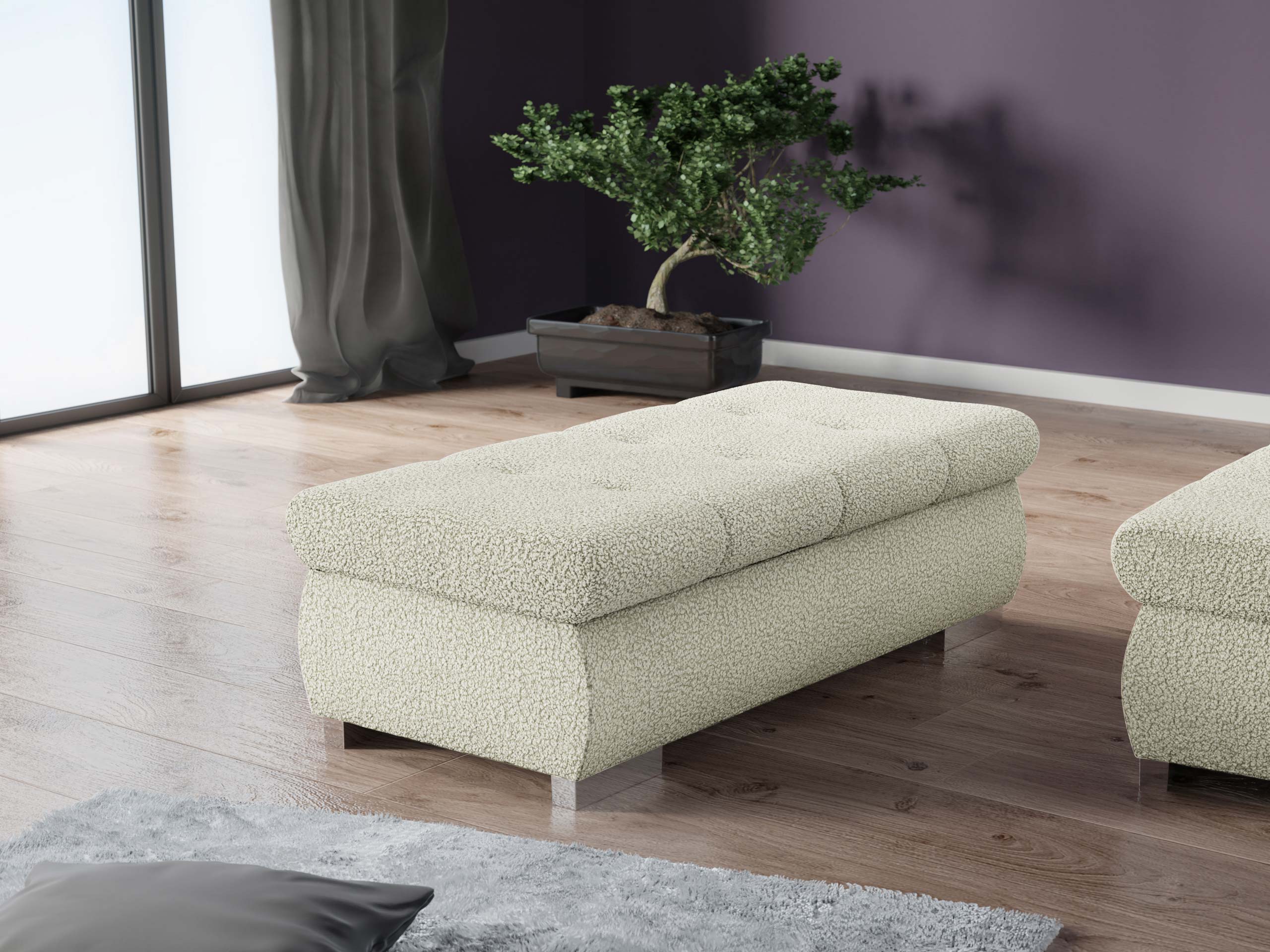 Banc rembourré Comfivo Nitor I (Manza 04)