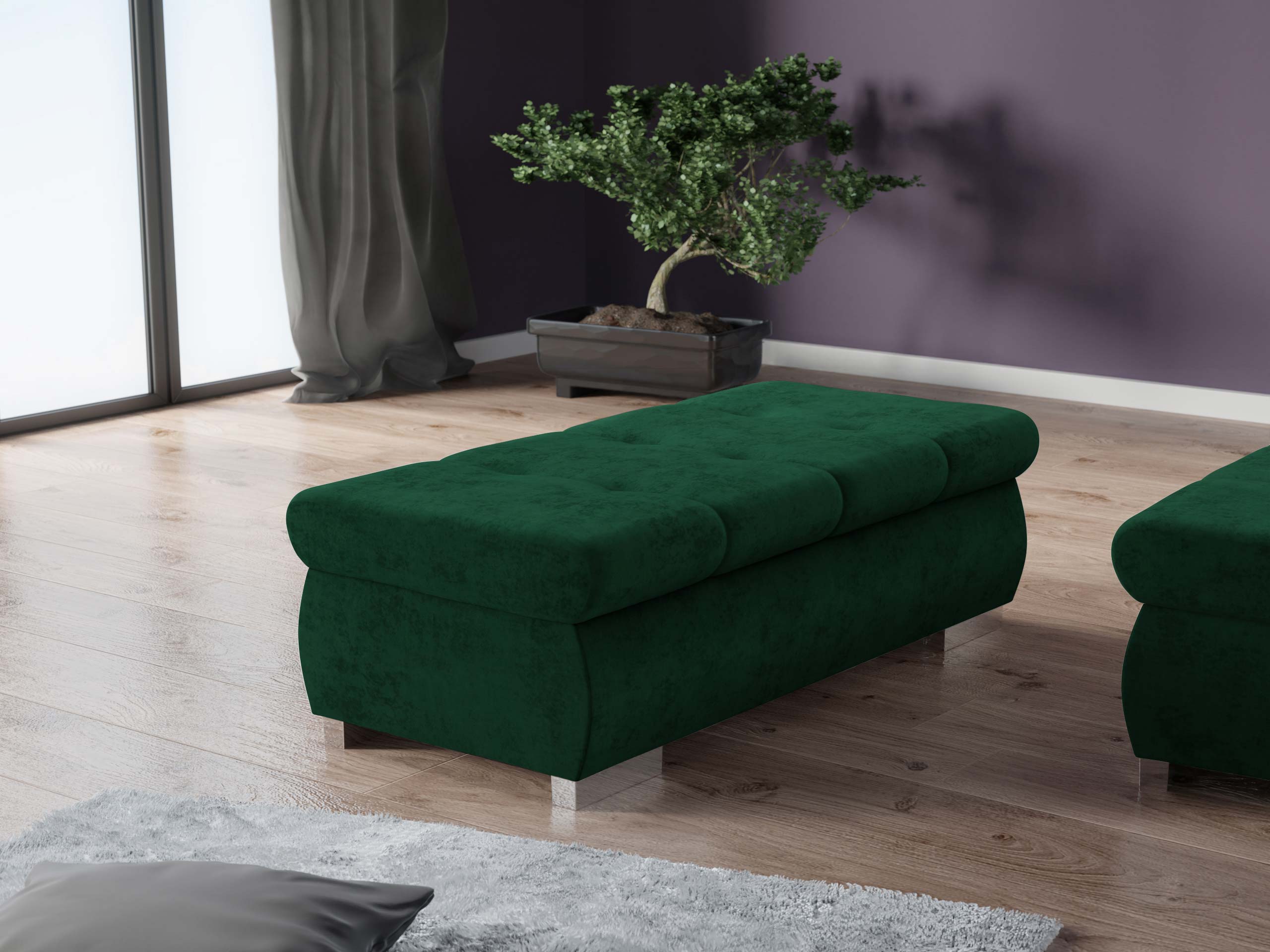 Banc rembourré Comfivo Nitor I (Piano 26)