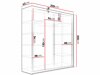 Armoire Dover 106 (Blanc)