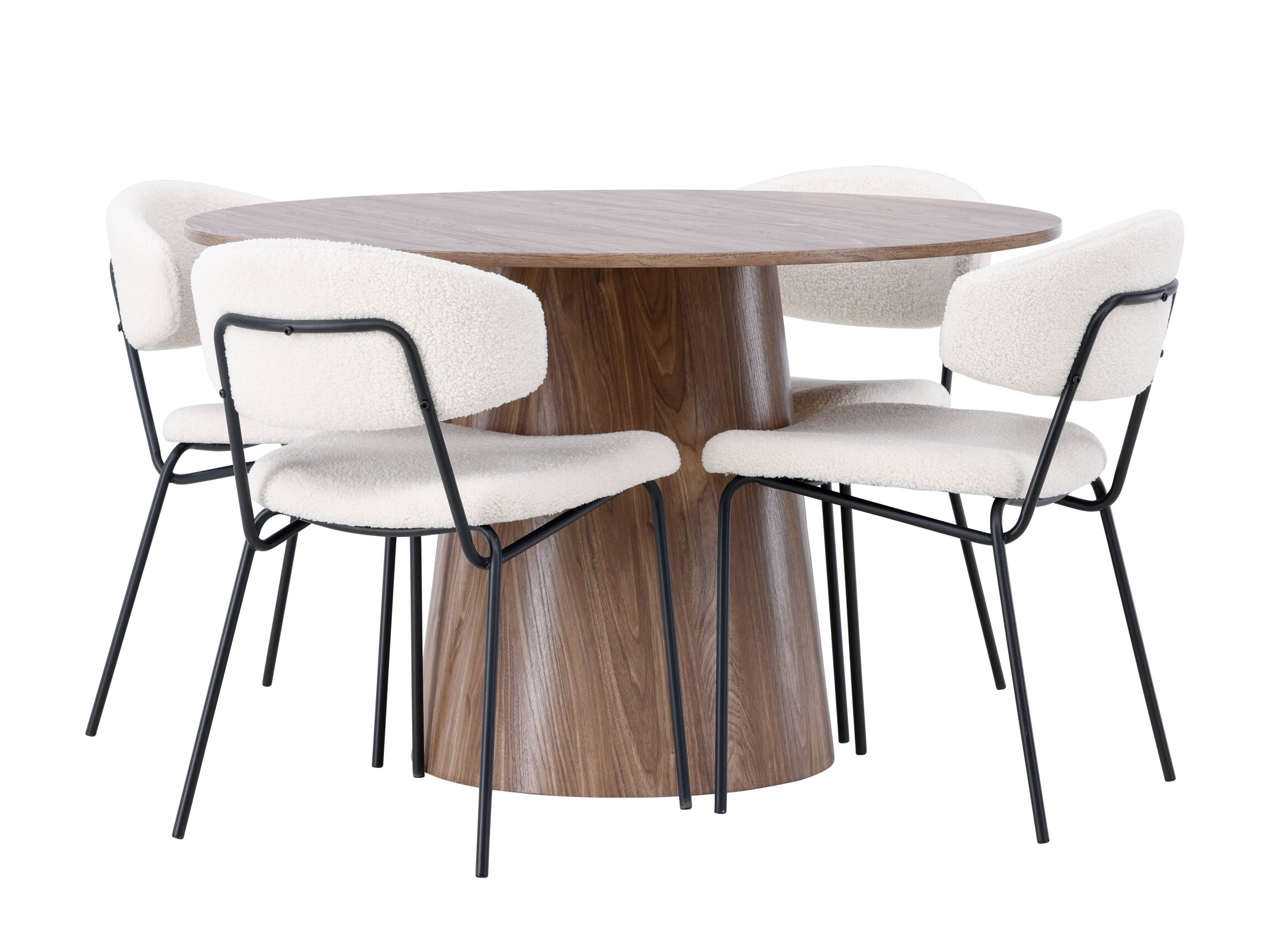 Salle à manger complète Dallas 4253 (Marron)