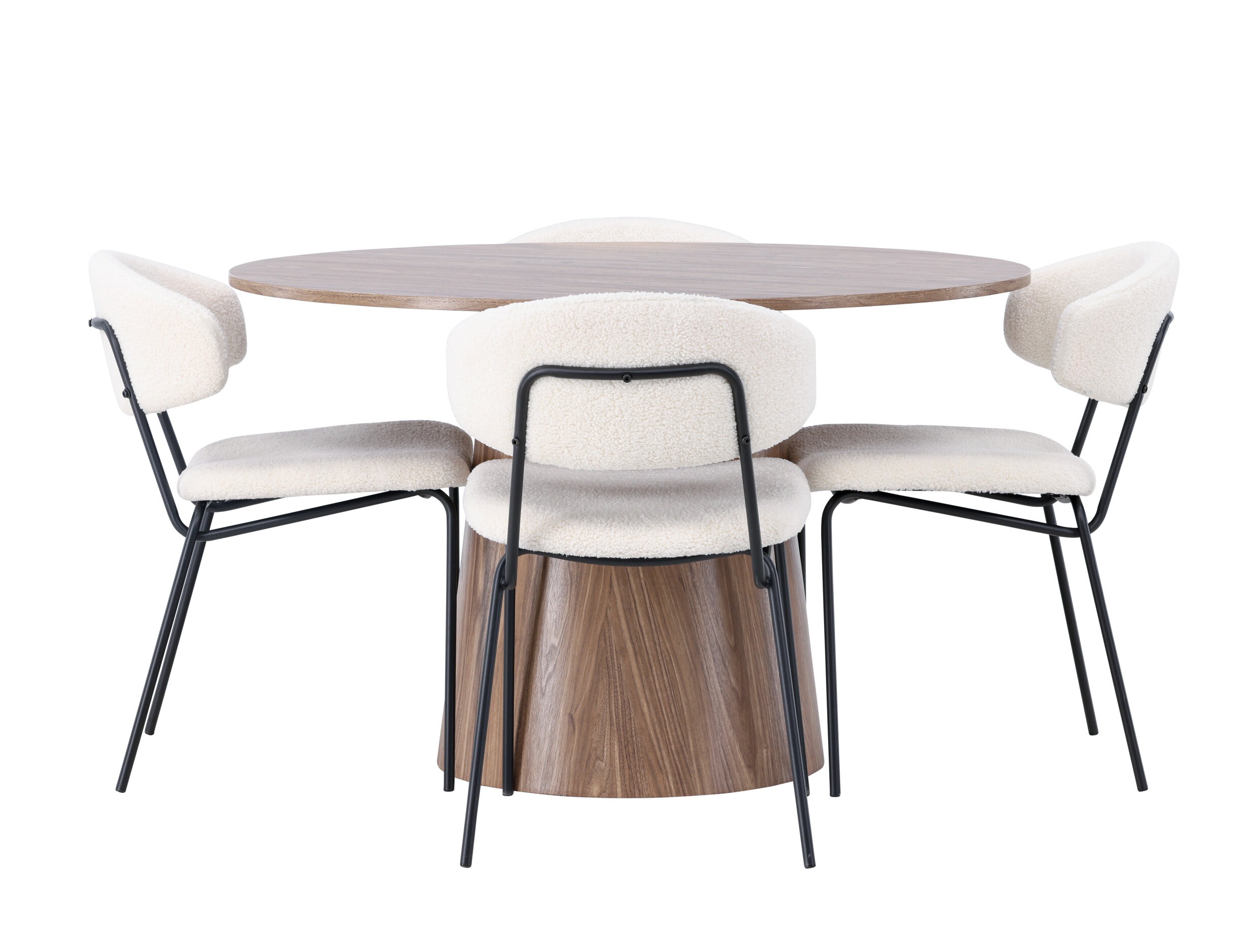 Salle à manger complète Dallas 4253 (Marron)
