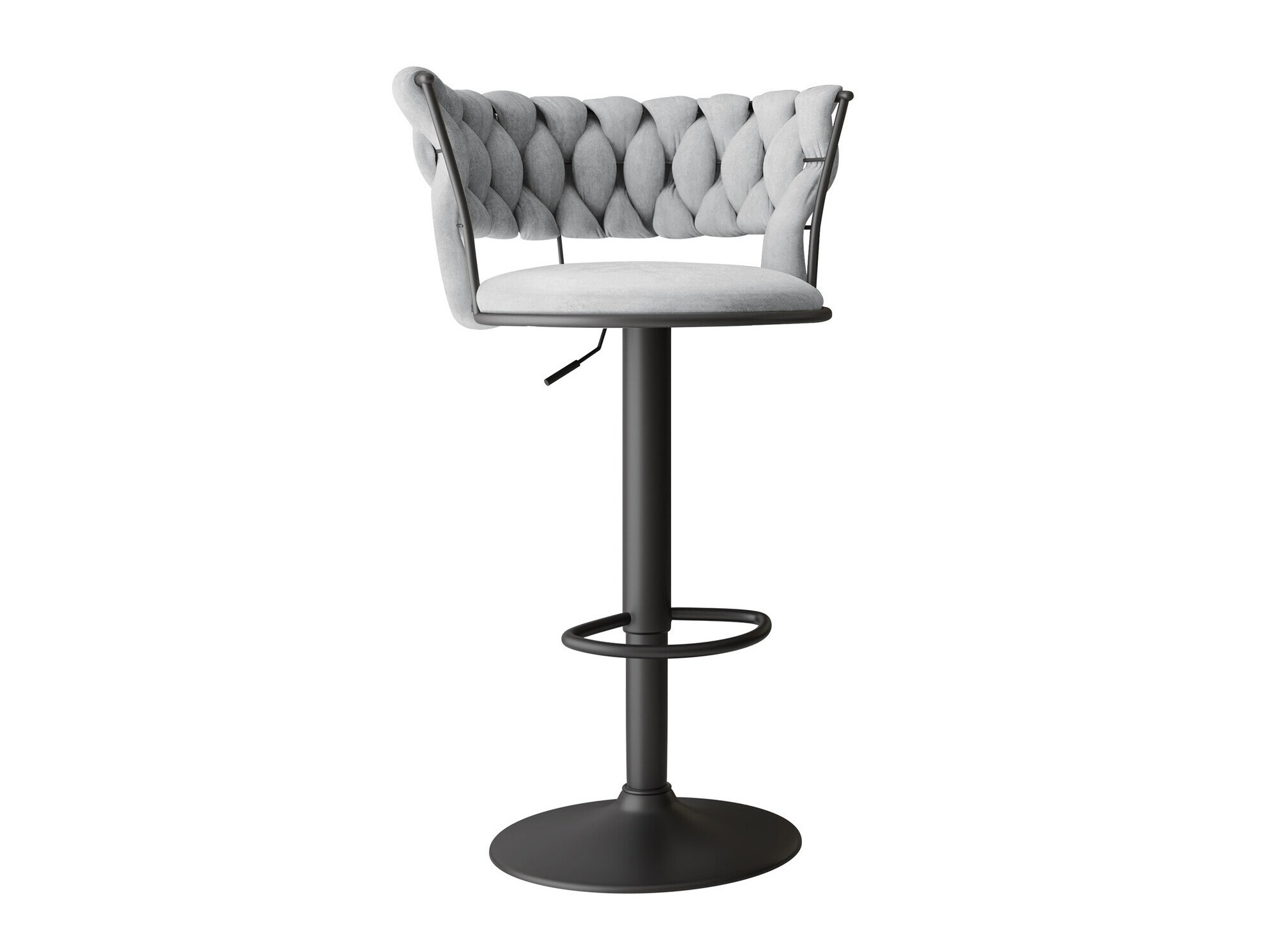 Chaise de bar Comfivo 441 (Noir + Gris)
