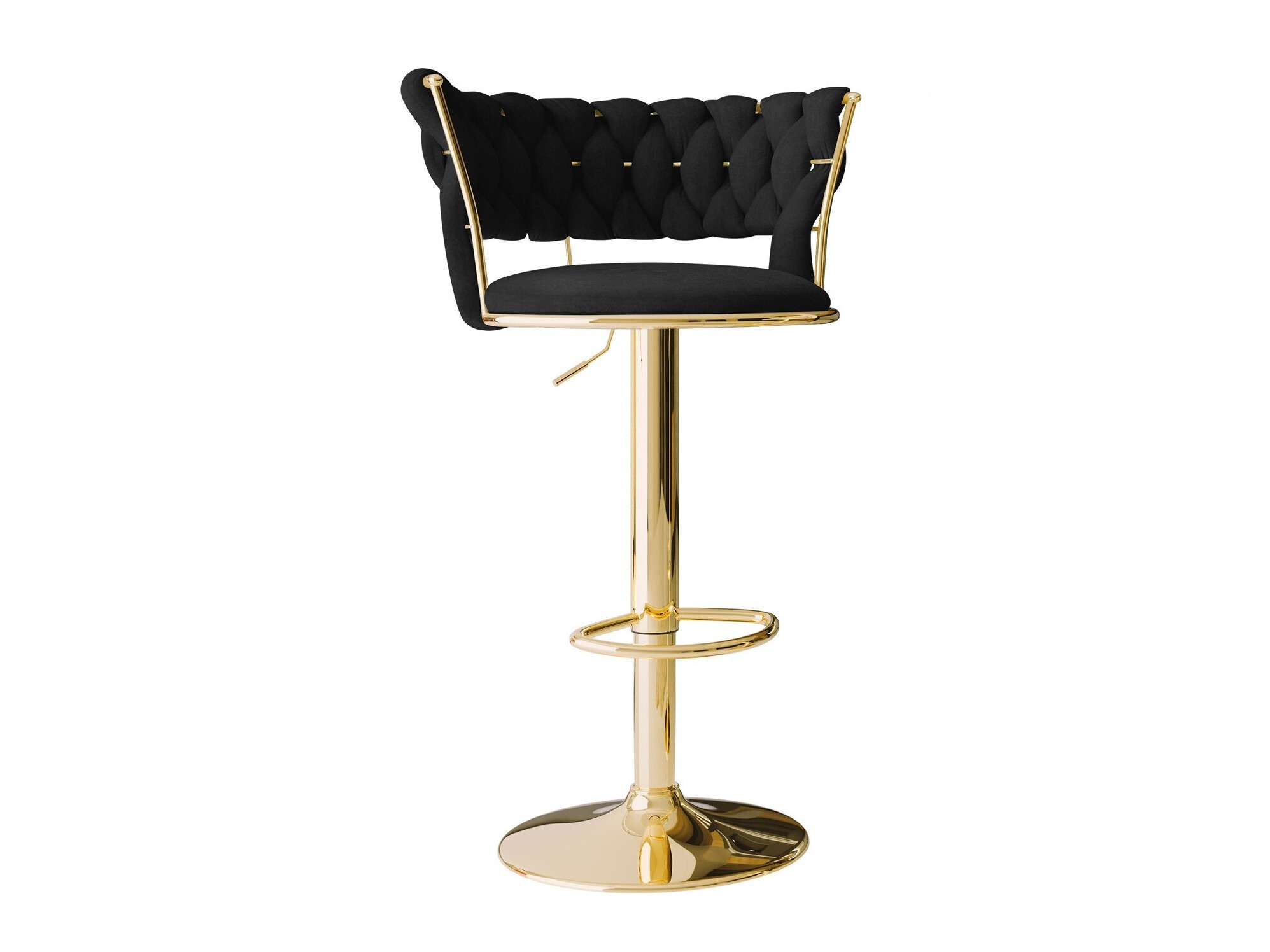 Chaise de bar Comfivo Hilaritas II (Noir)