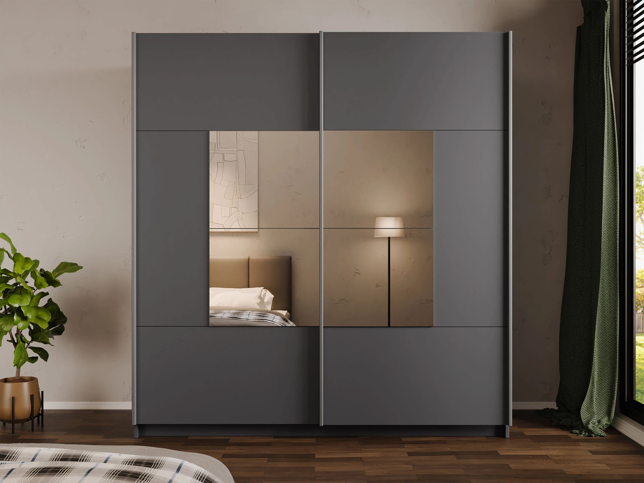 Armoire Honolulu 273 (Graphite)