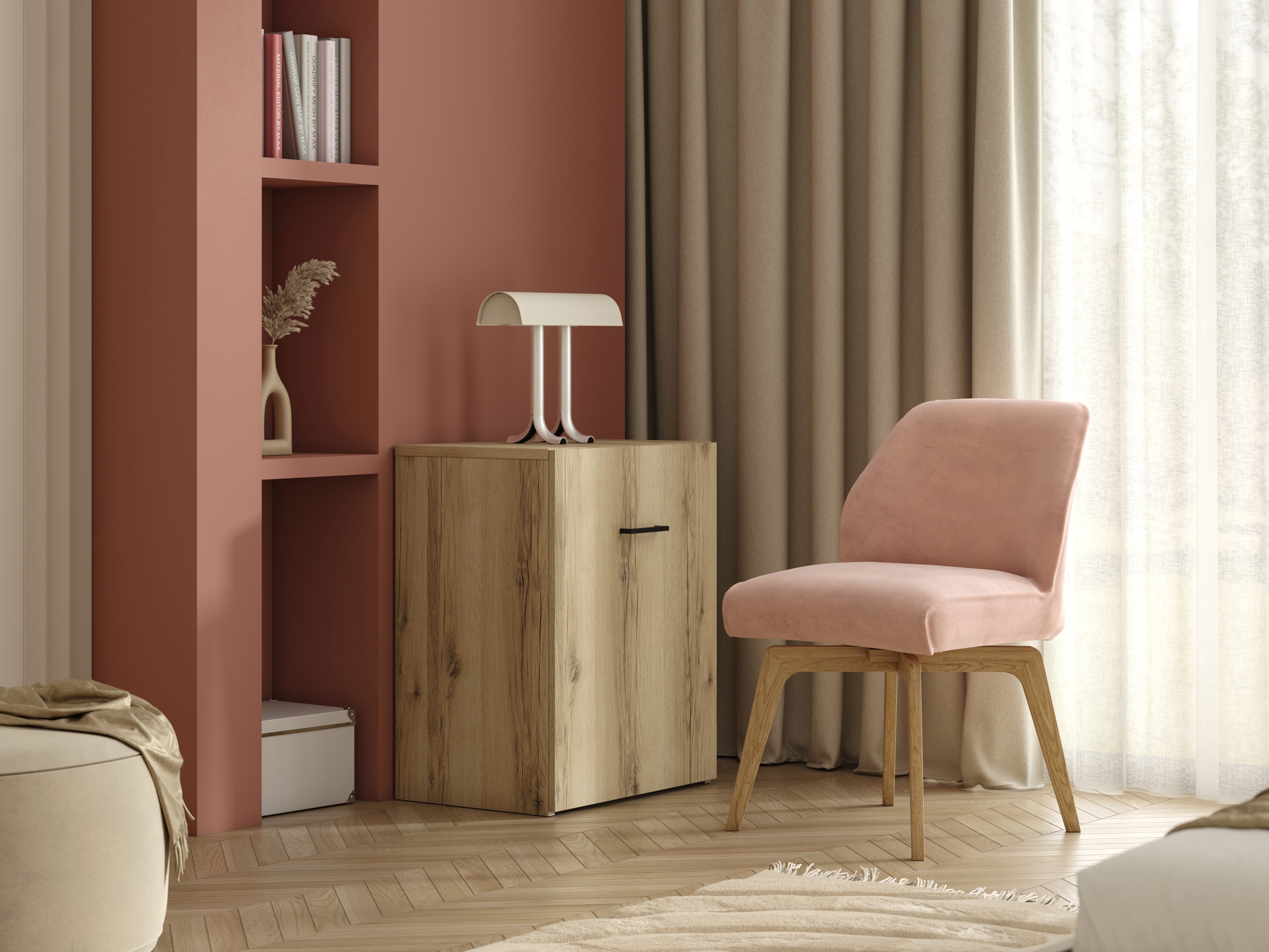 Bureau Austin 304 (Chêne clair)