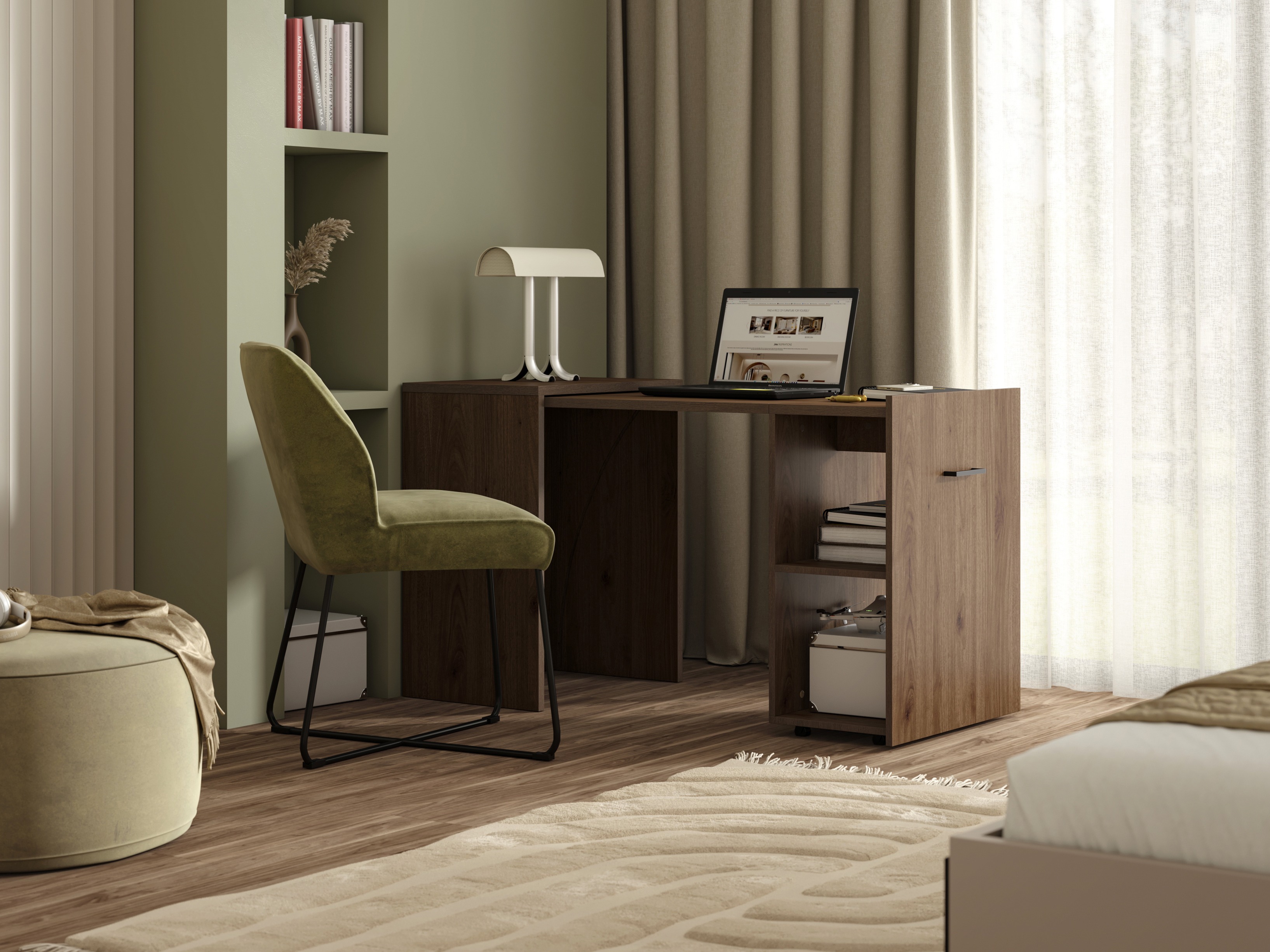 Bureau Austin 304 (Noix)