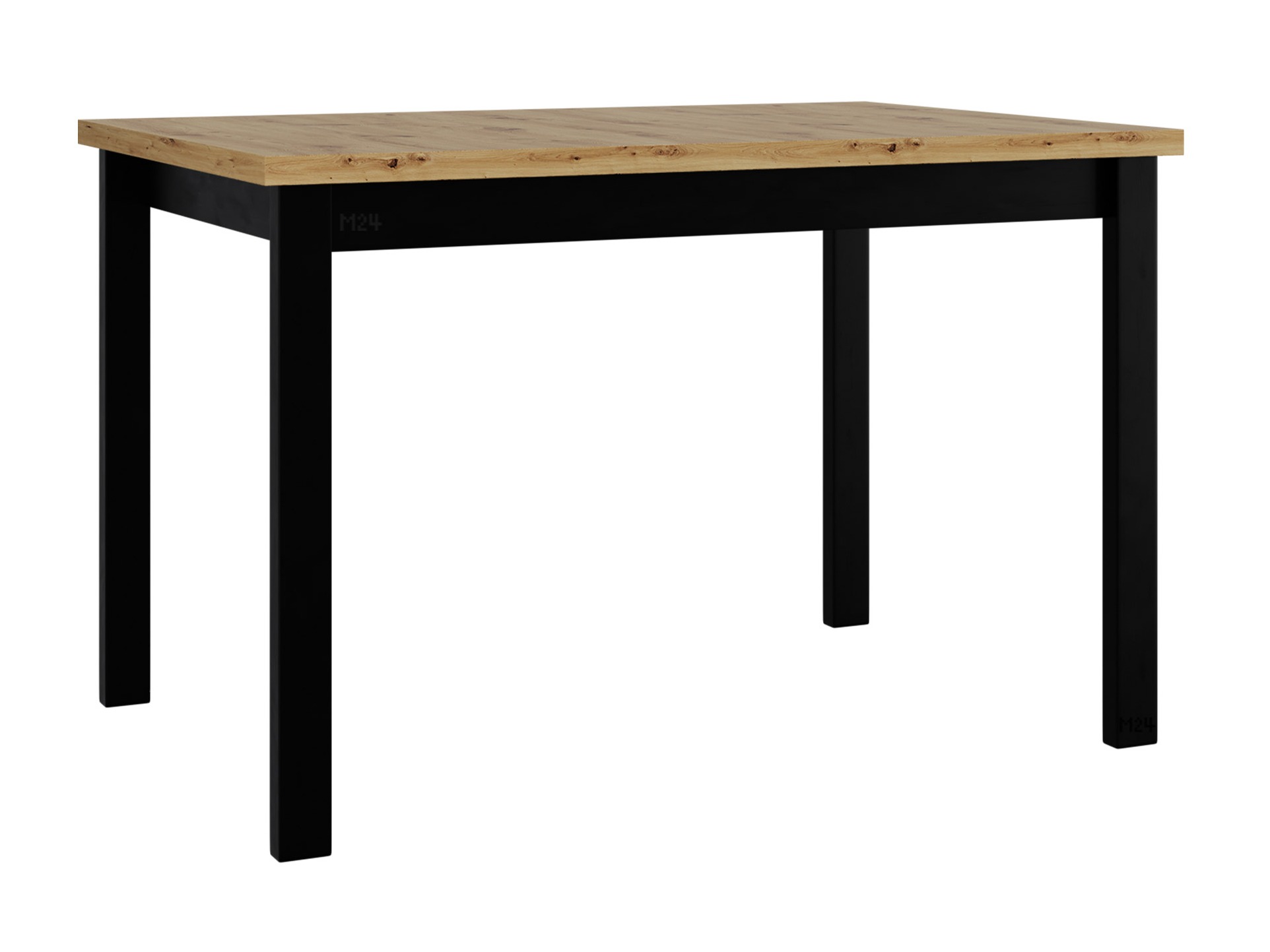 Table Victorville 376 (Chêne Artisan + Noir)