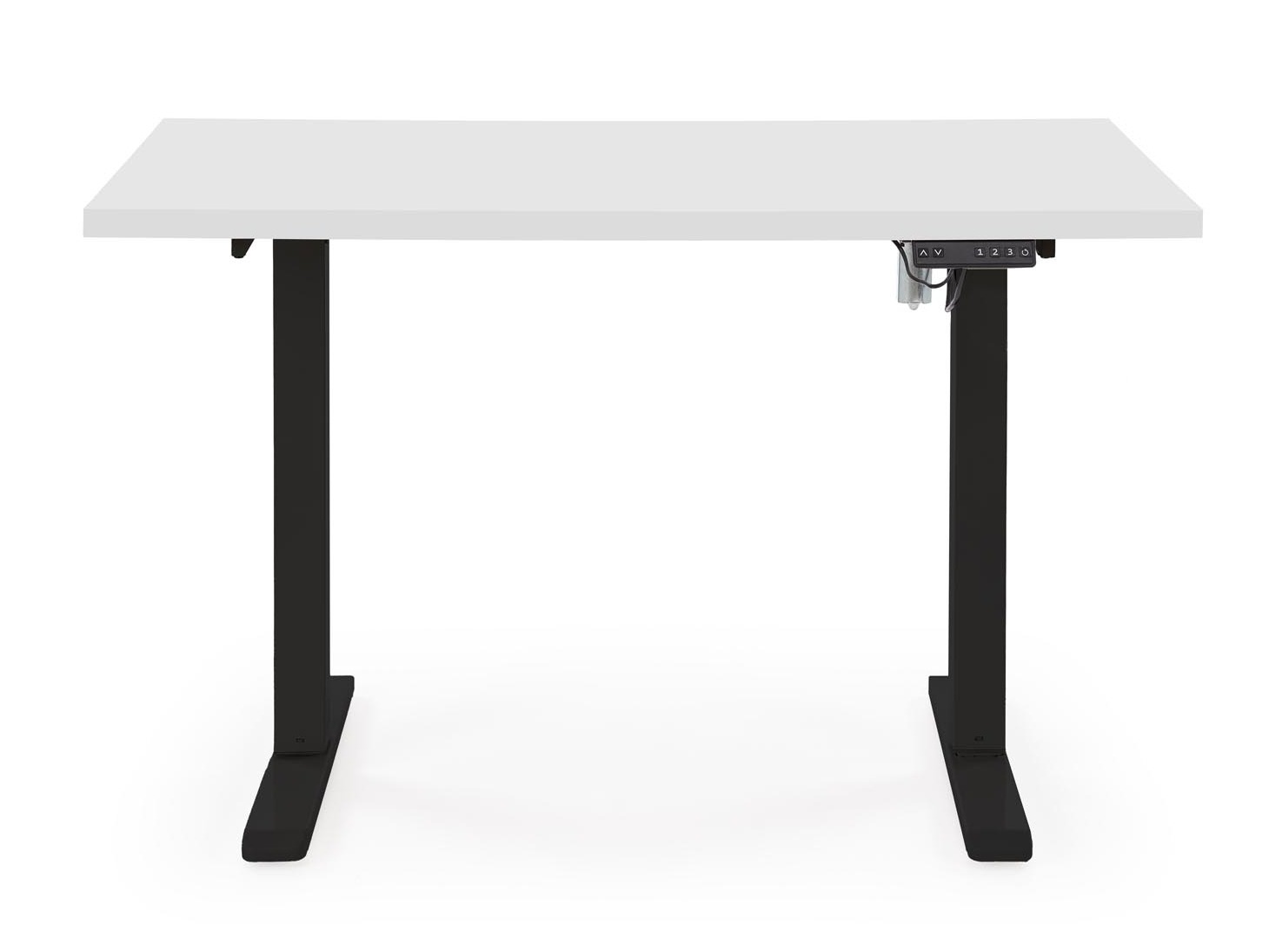 Bureau réglable en hauteur Houston 1942 (Blanc + Noir)