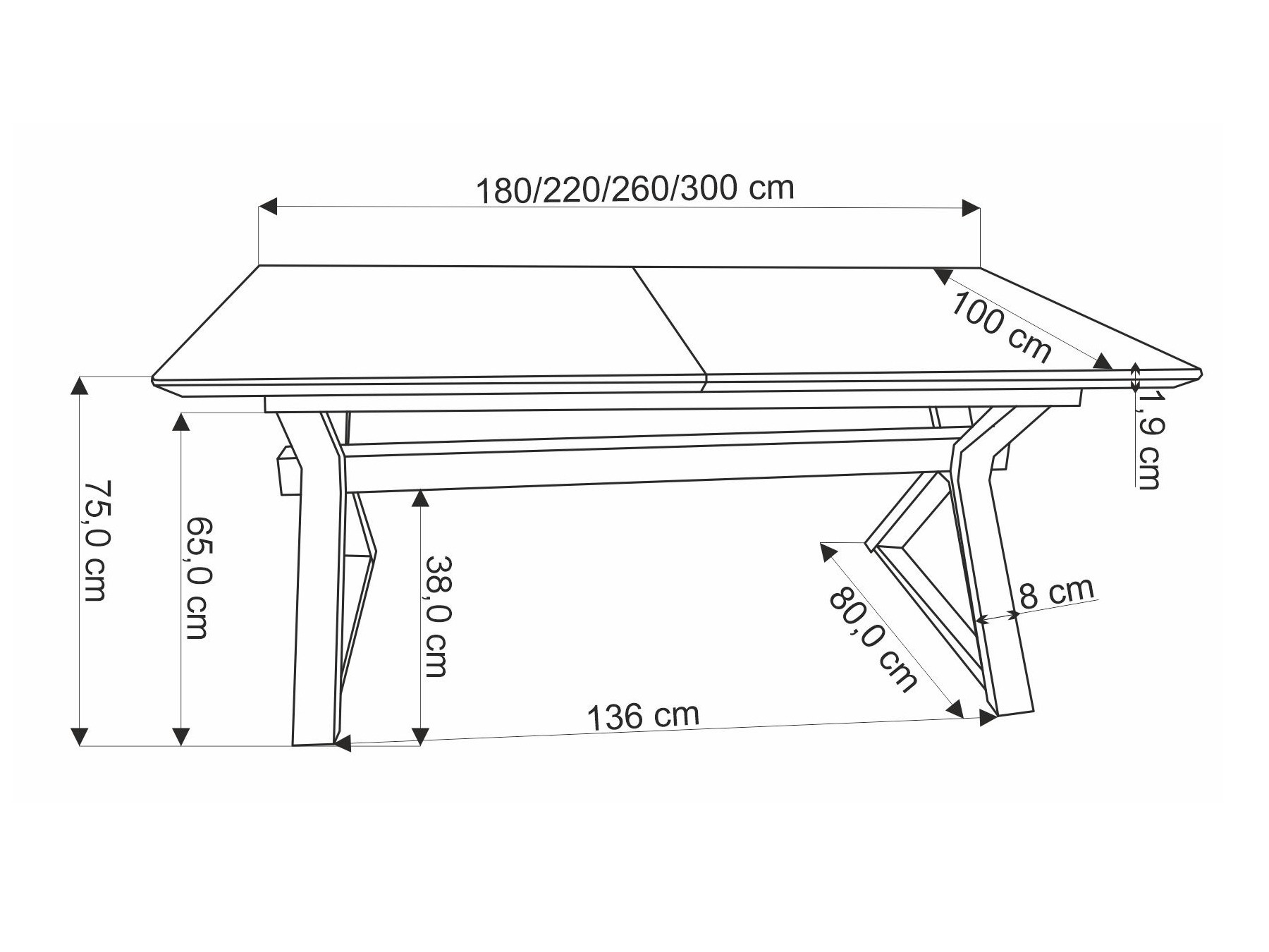 Table Houston 2065
