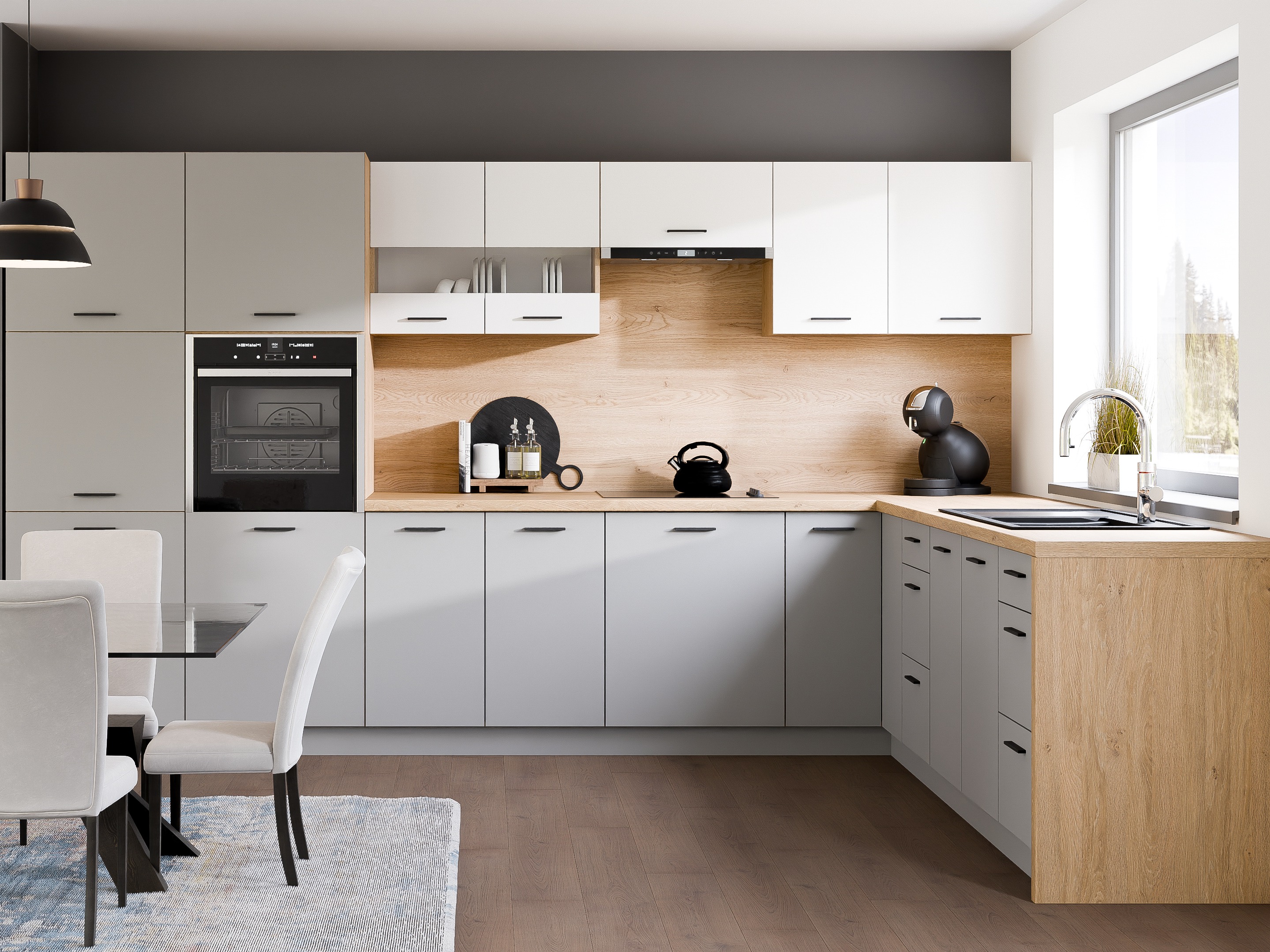 Armoire modulaire avec portes Ati Grey 101