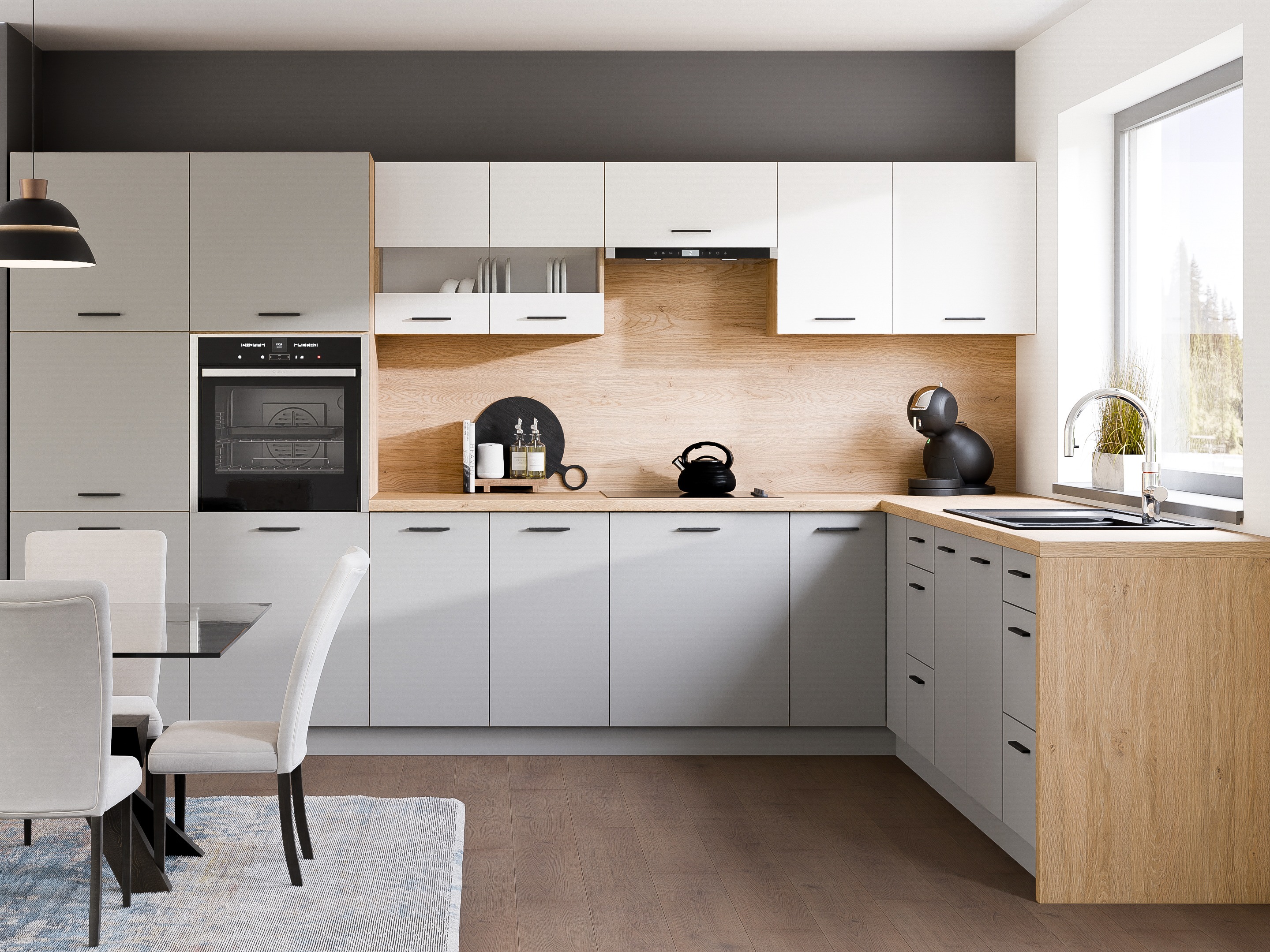Armoire modulaire avec tiroirs Ati Grey 107