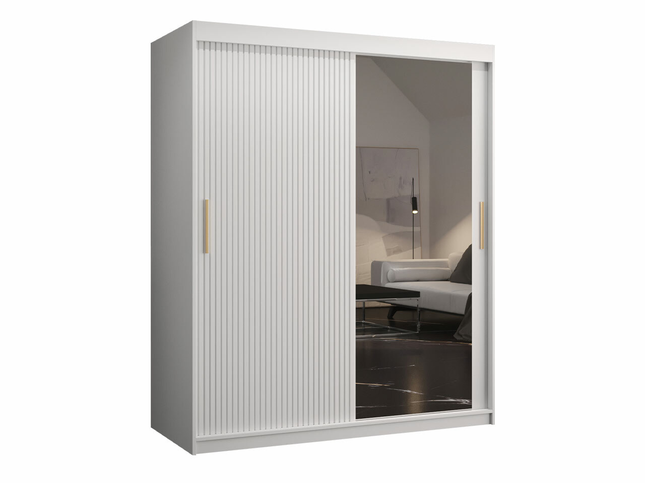 Armoire Hartford 402 (Blanc)