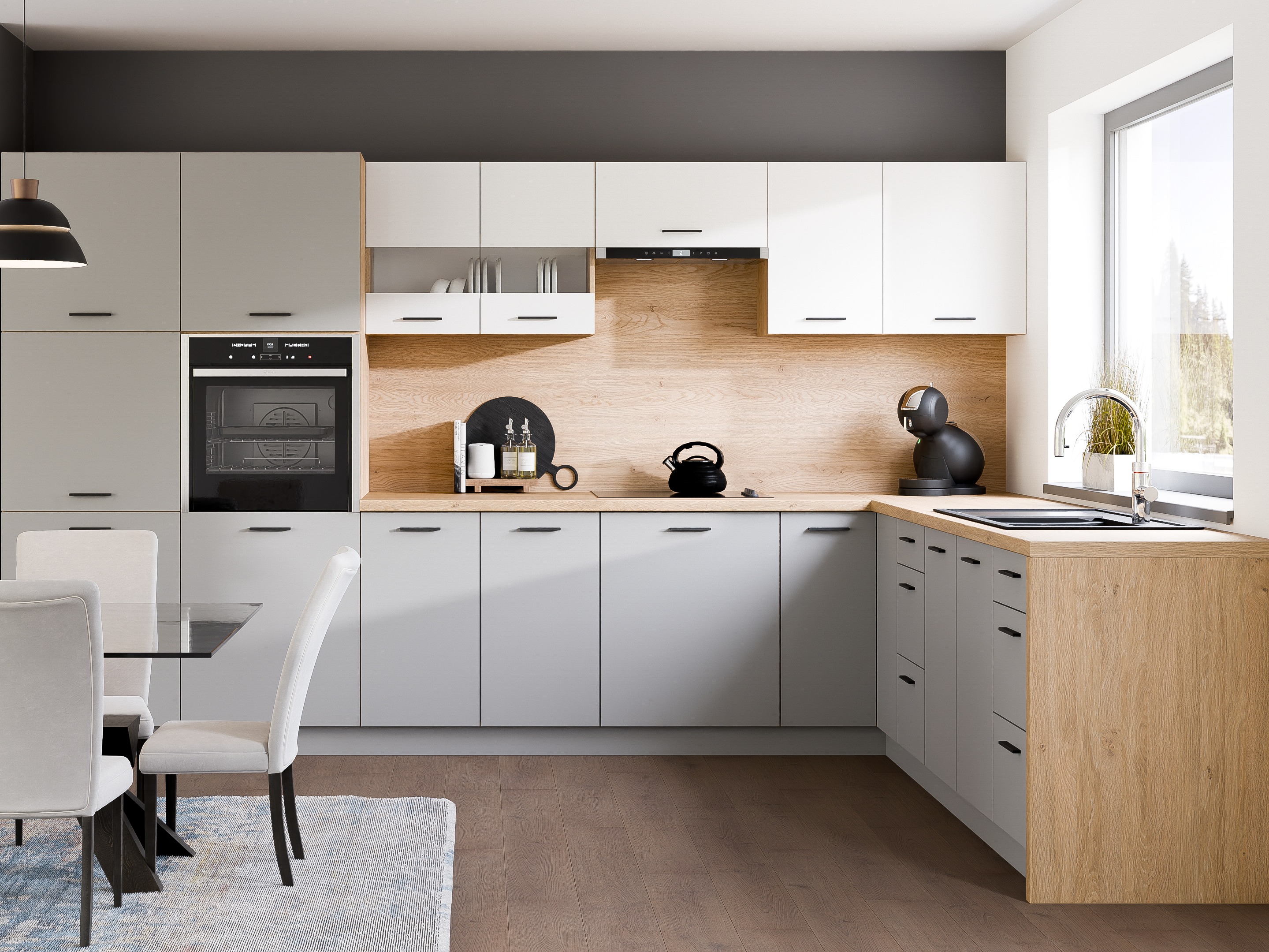 Armoire modulaire pour appareils intégrés Ati Grey 113