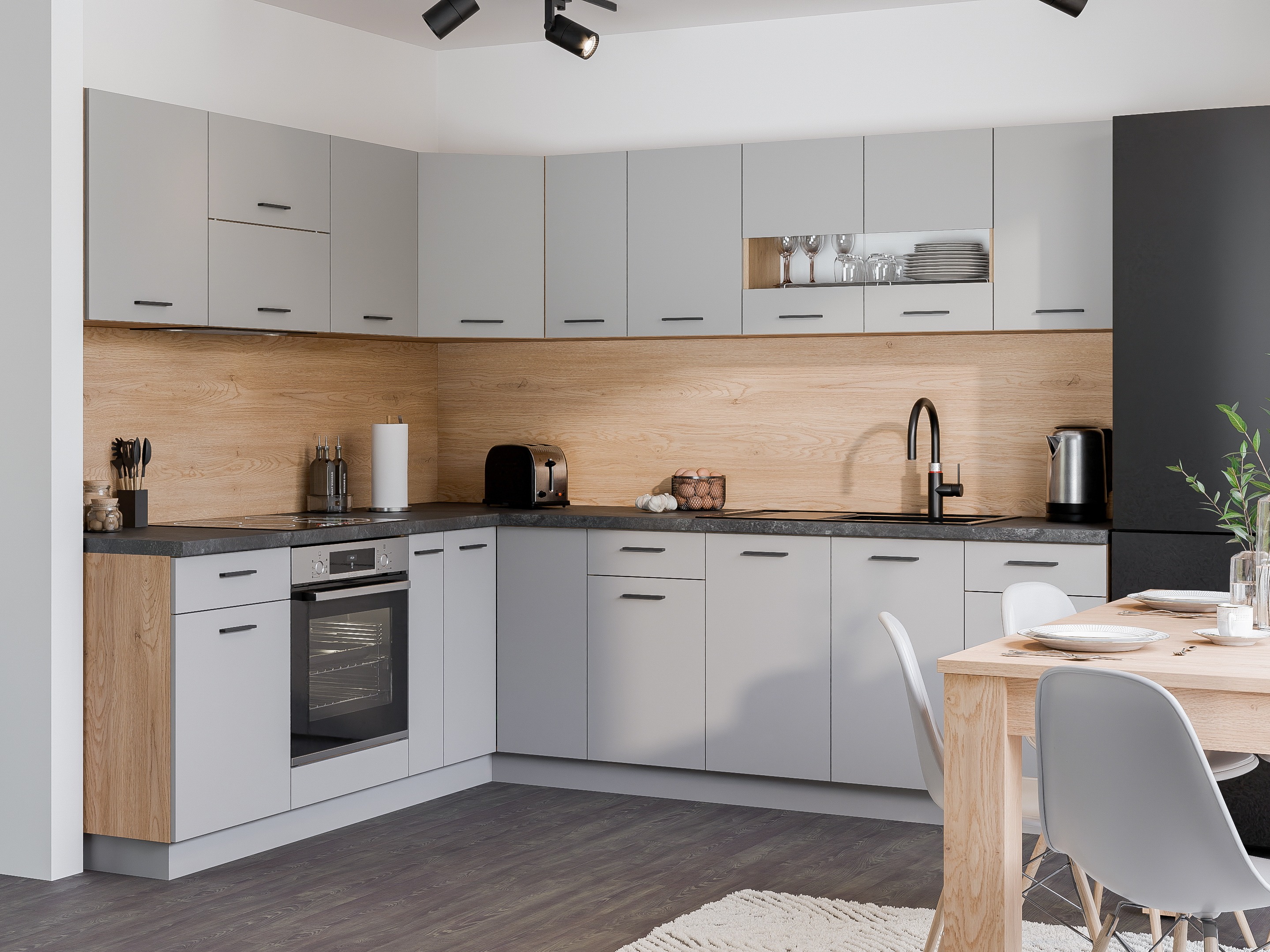 Armoire murale modulaire Ati Grey 122