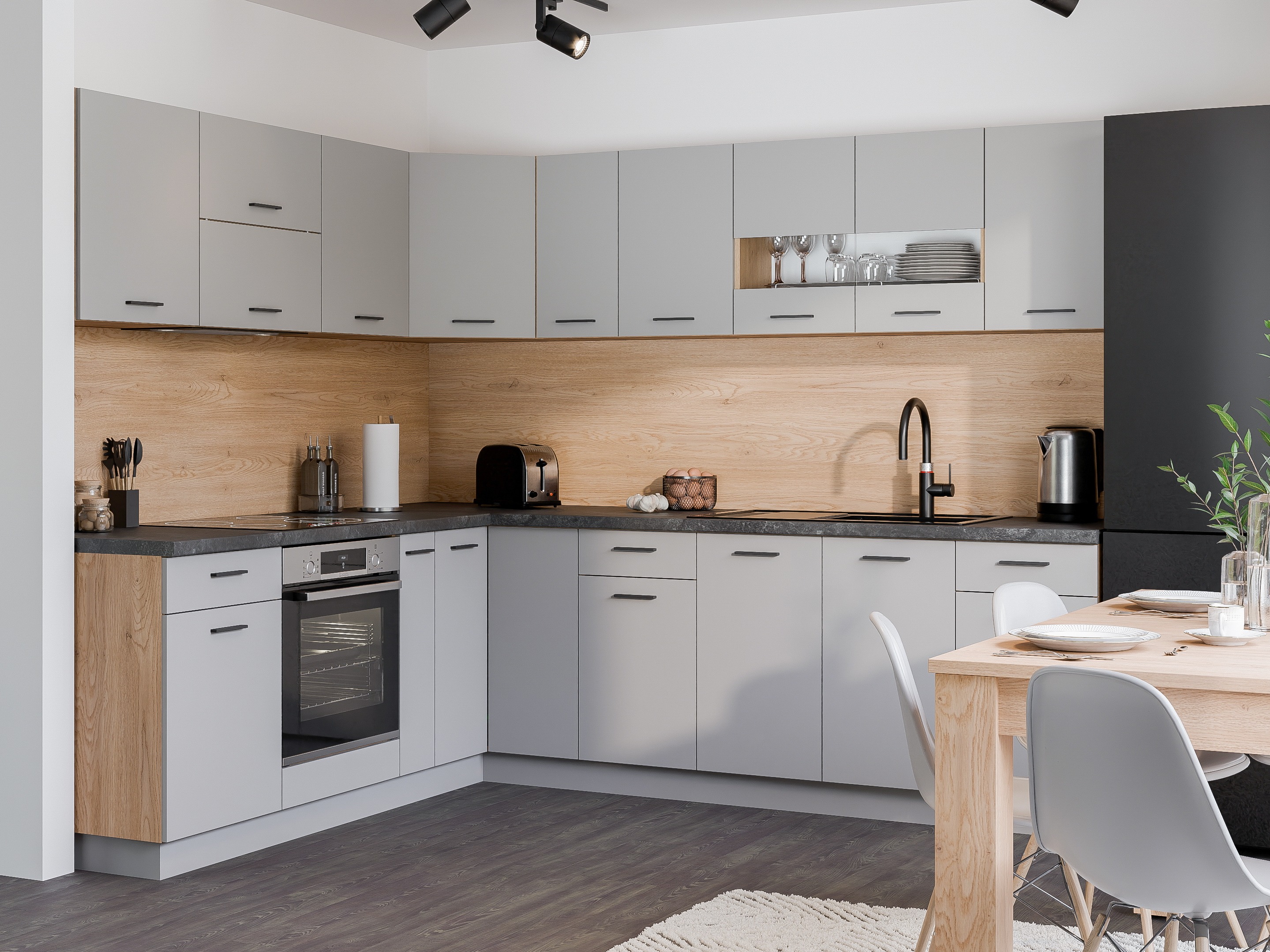 Armoire murale modulaire Ati Grey 123
