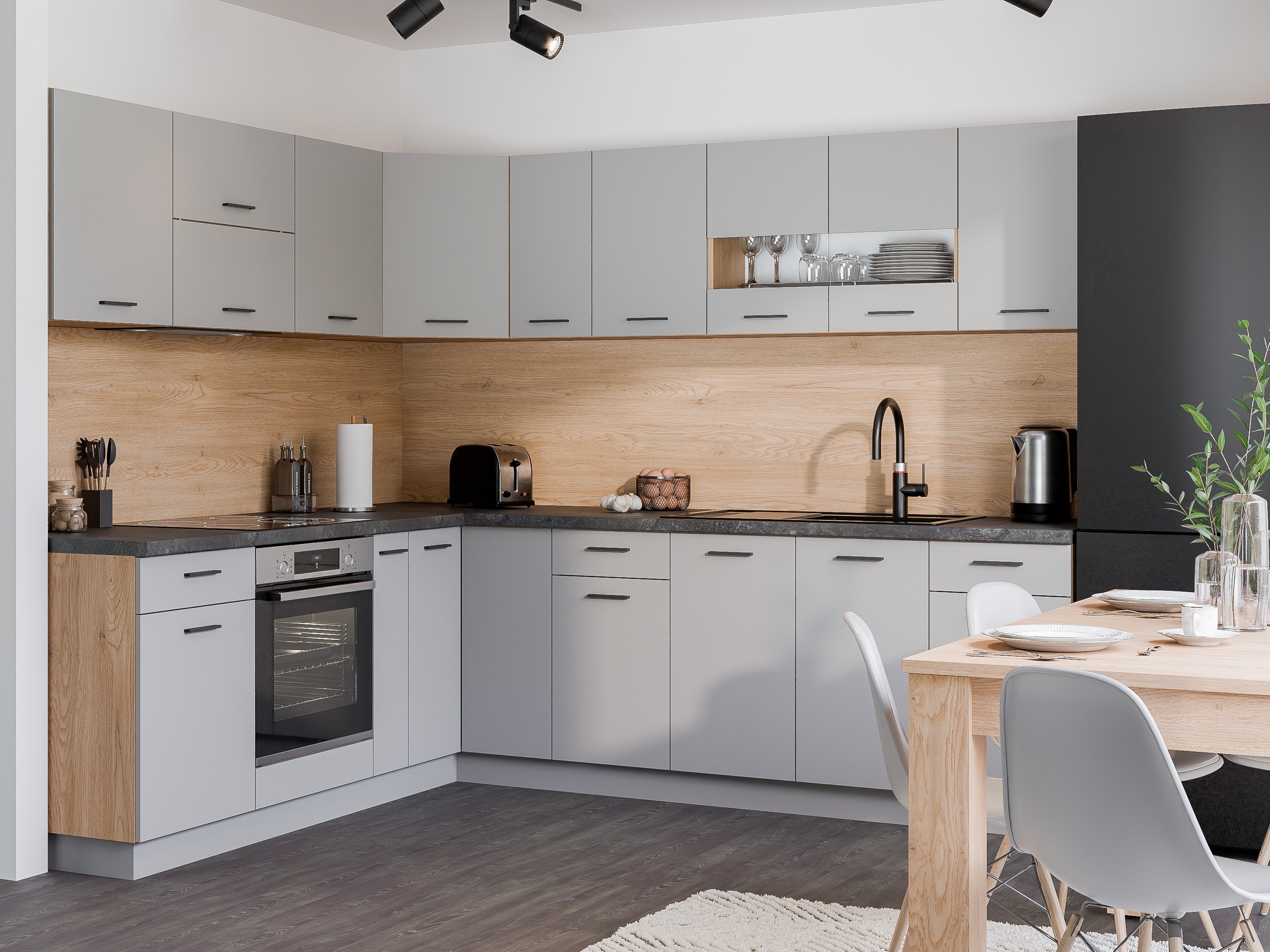 Armoire murale modulaire Ati Grey 124