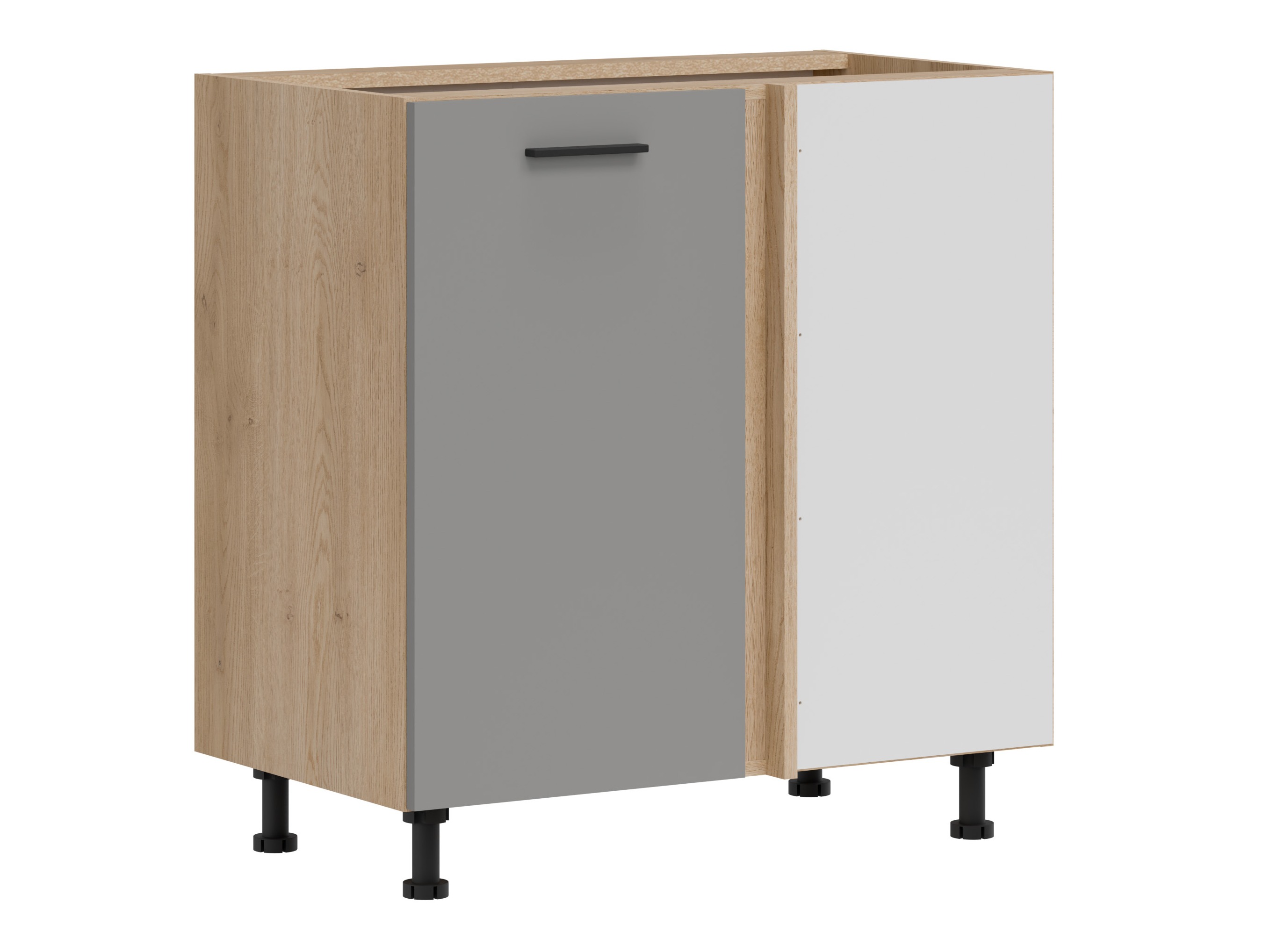 Armoire d'angle modulaire Ati Grey 130