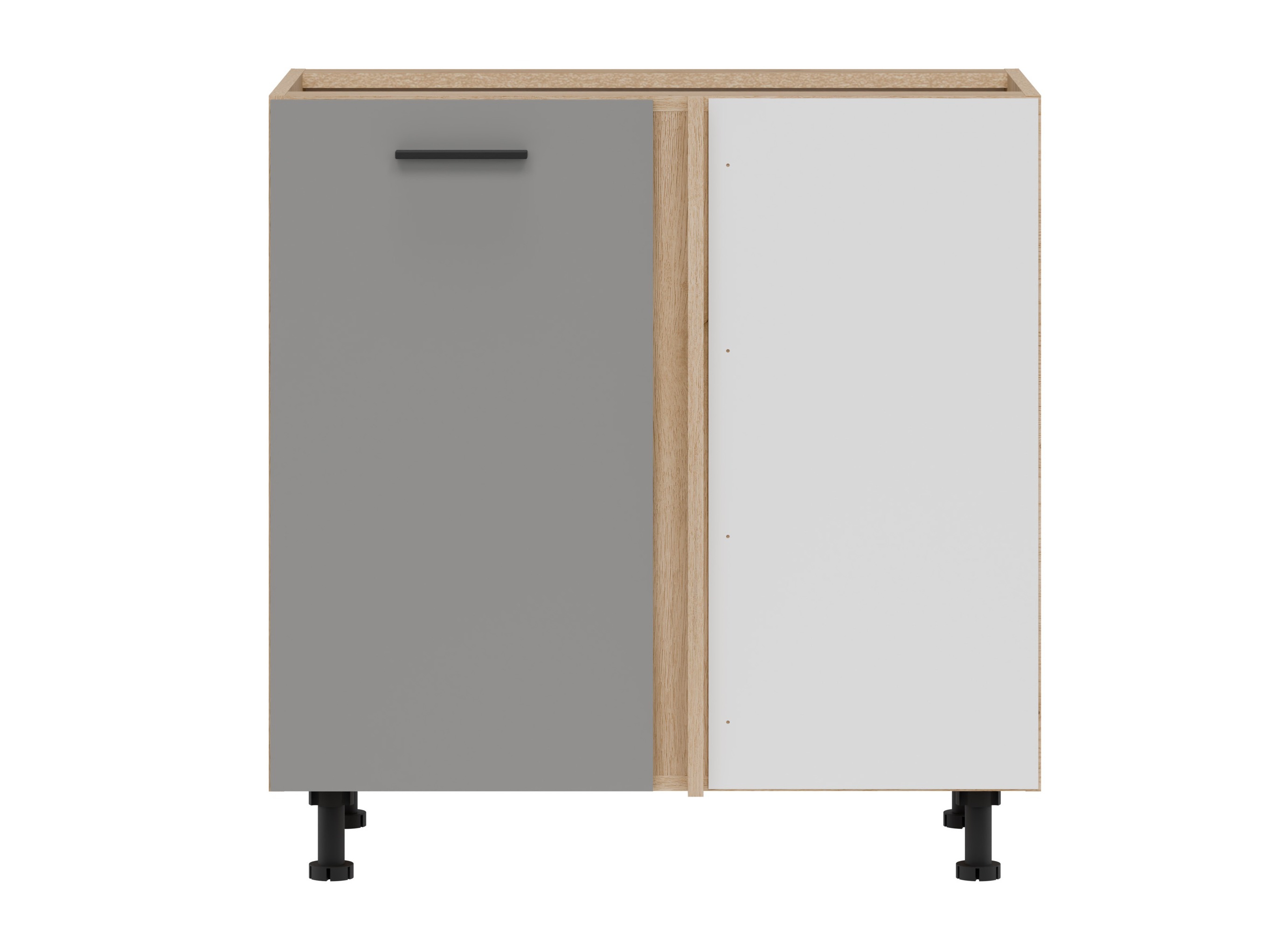 Armoire d'angle modulaire Ati Grey 130