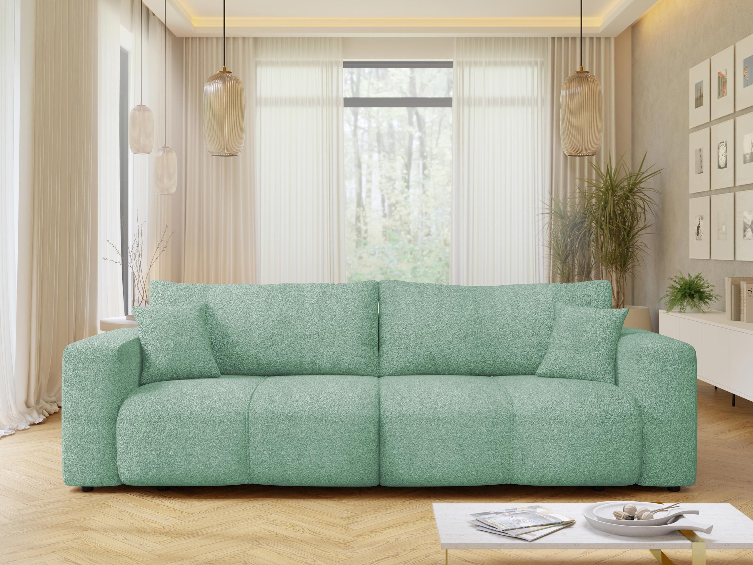 Canapé convertible Comfivo Laurus (Coral 55)