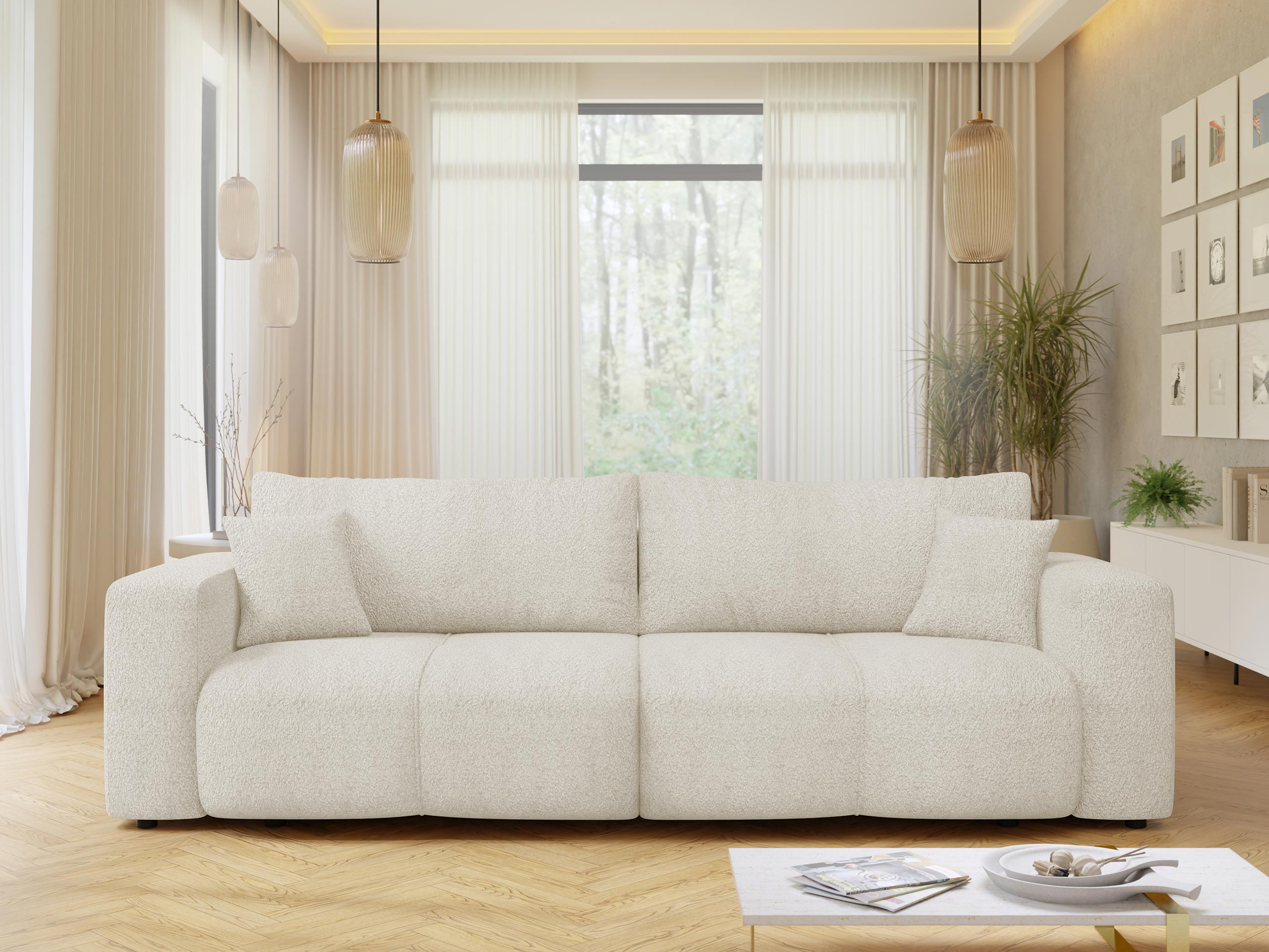Canapé convertible Comfivo Laurus (Coral 65)
