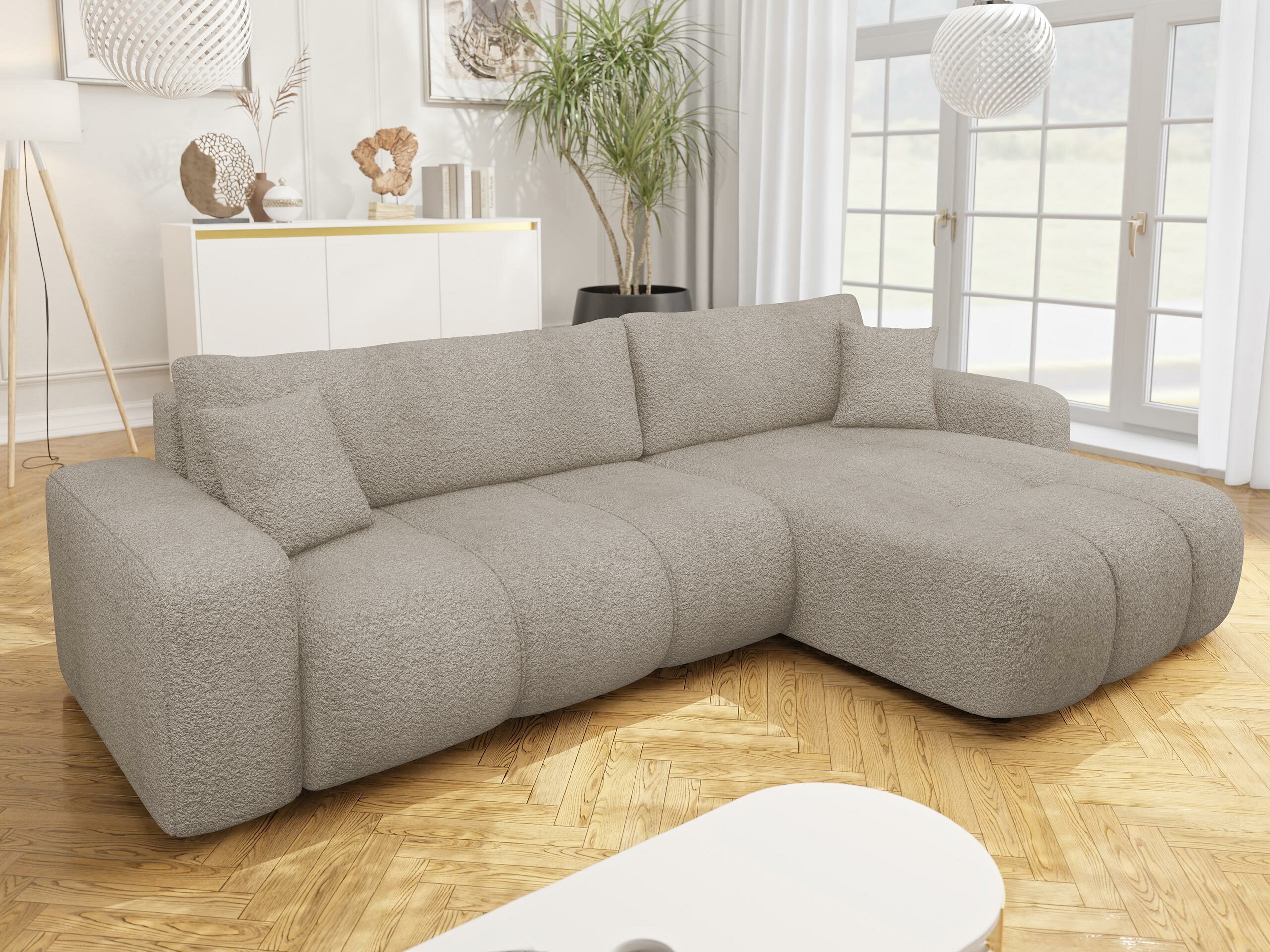 Canapé d'angle Comfivo Laurus I (Coral 50)