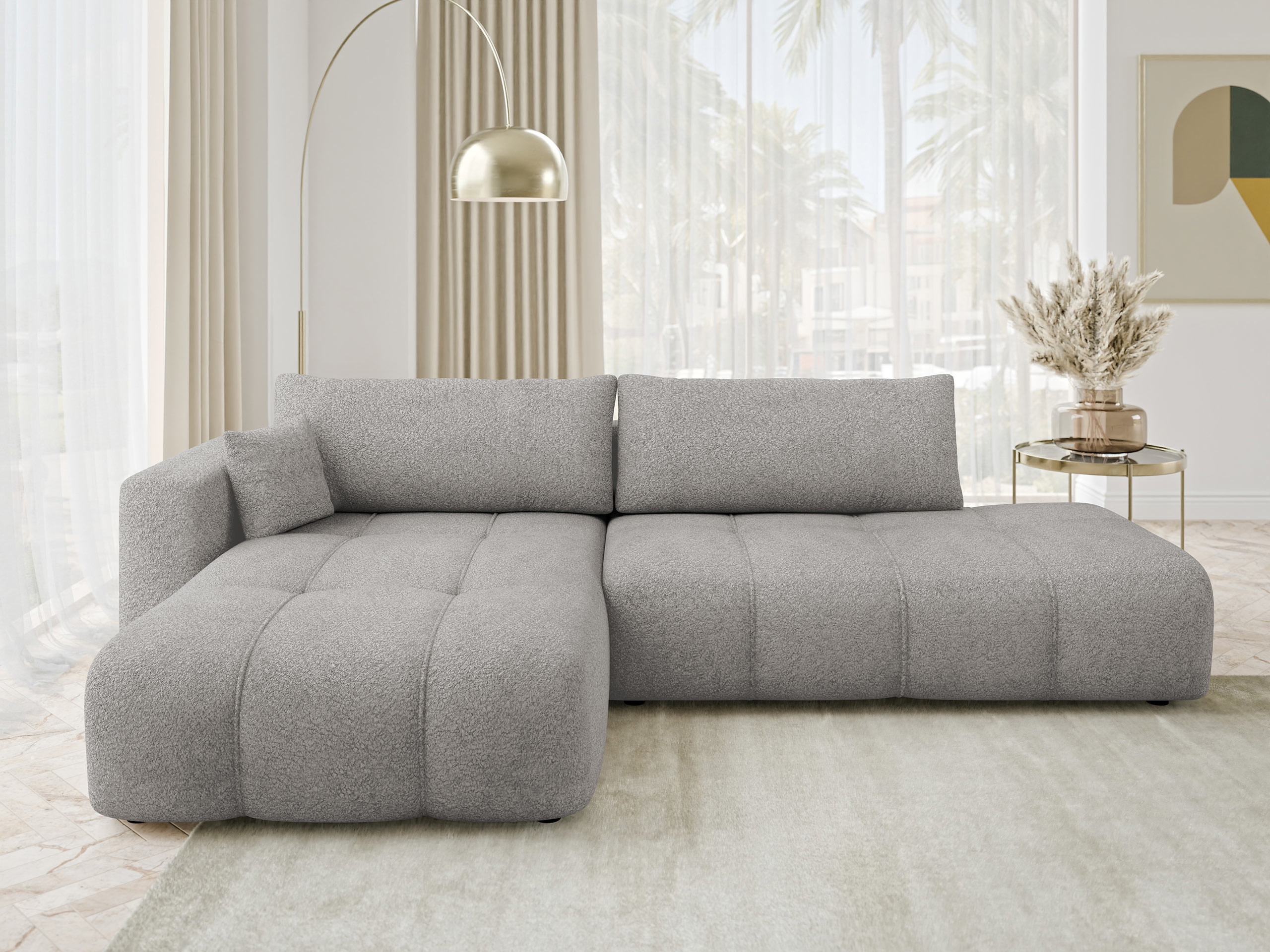 Canapé d'angle Comfivo Laurus III (Coral 75)
