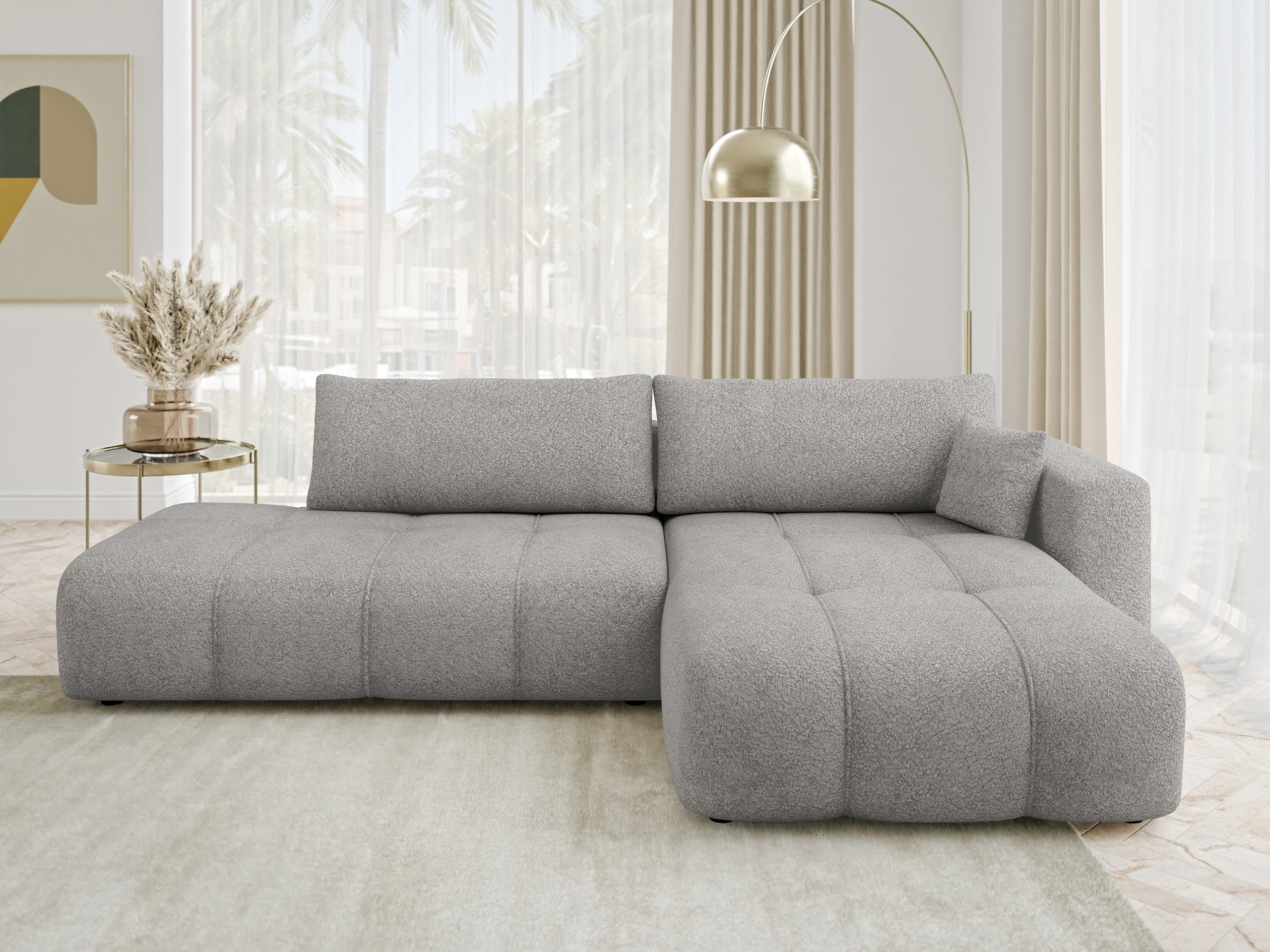Canapé d'angle Comfivo Laurus III (Coral 75)