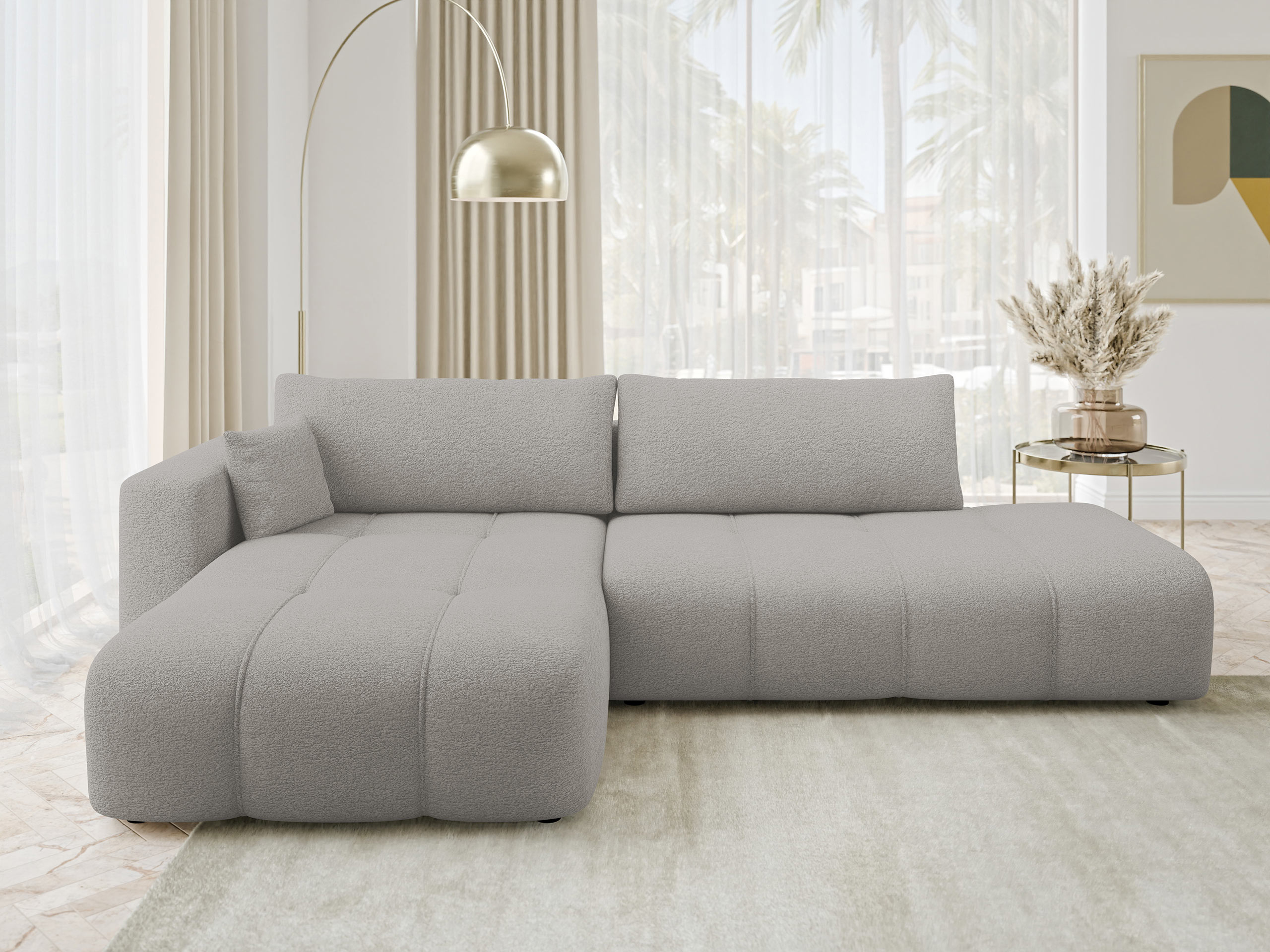 Canapé d'angle Comfivo Laurus III (Velo 633)