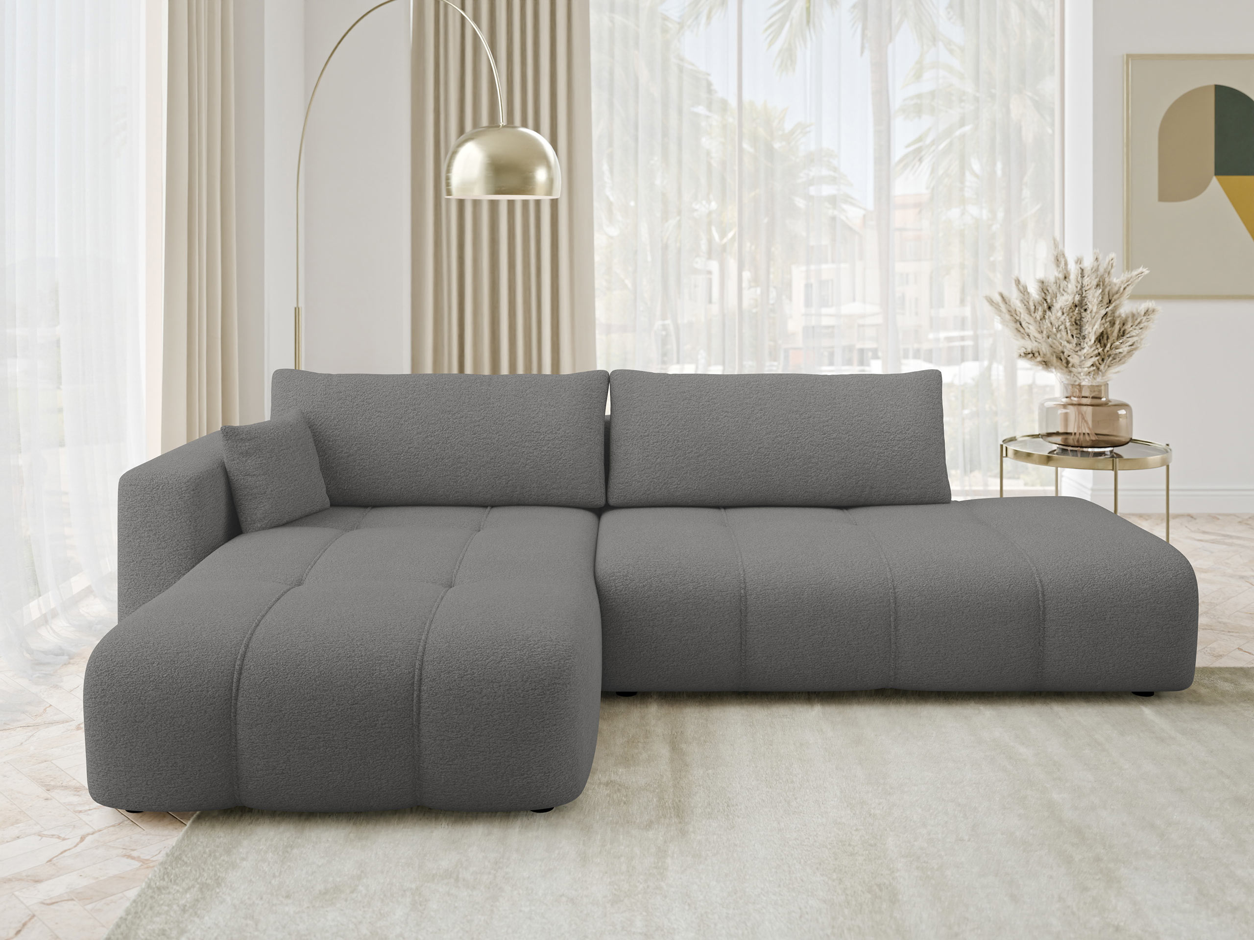 Canapé d'angle Comfivo Laurus III (Velo 635)