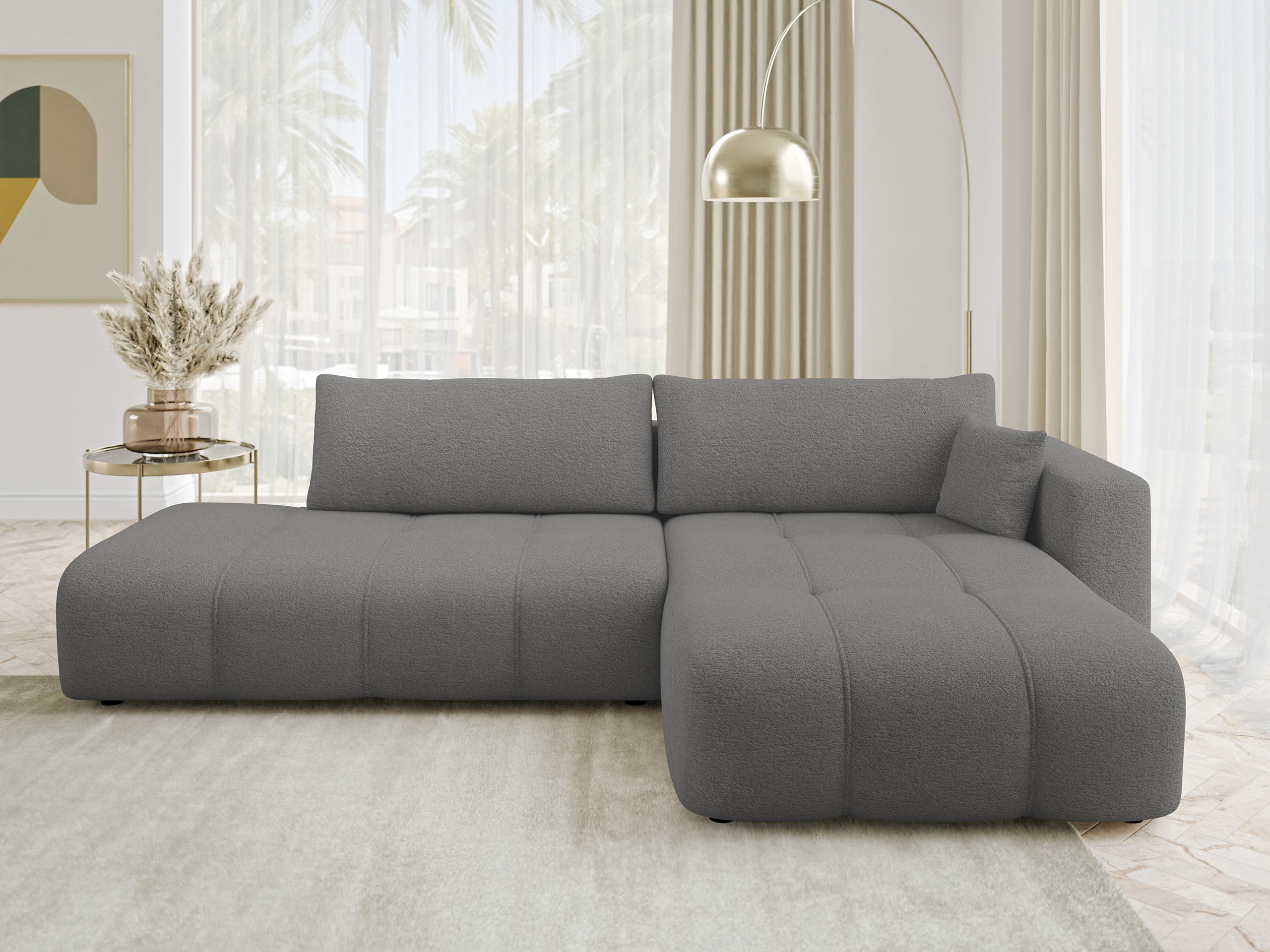 Canapé d'angle Comfivo Laurus III (Velo 635)