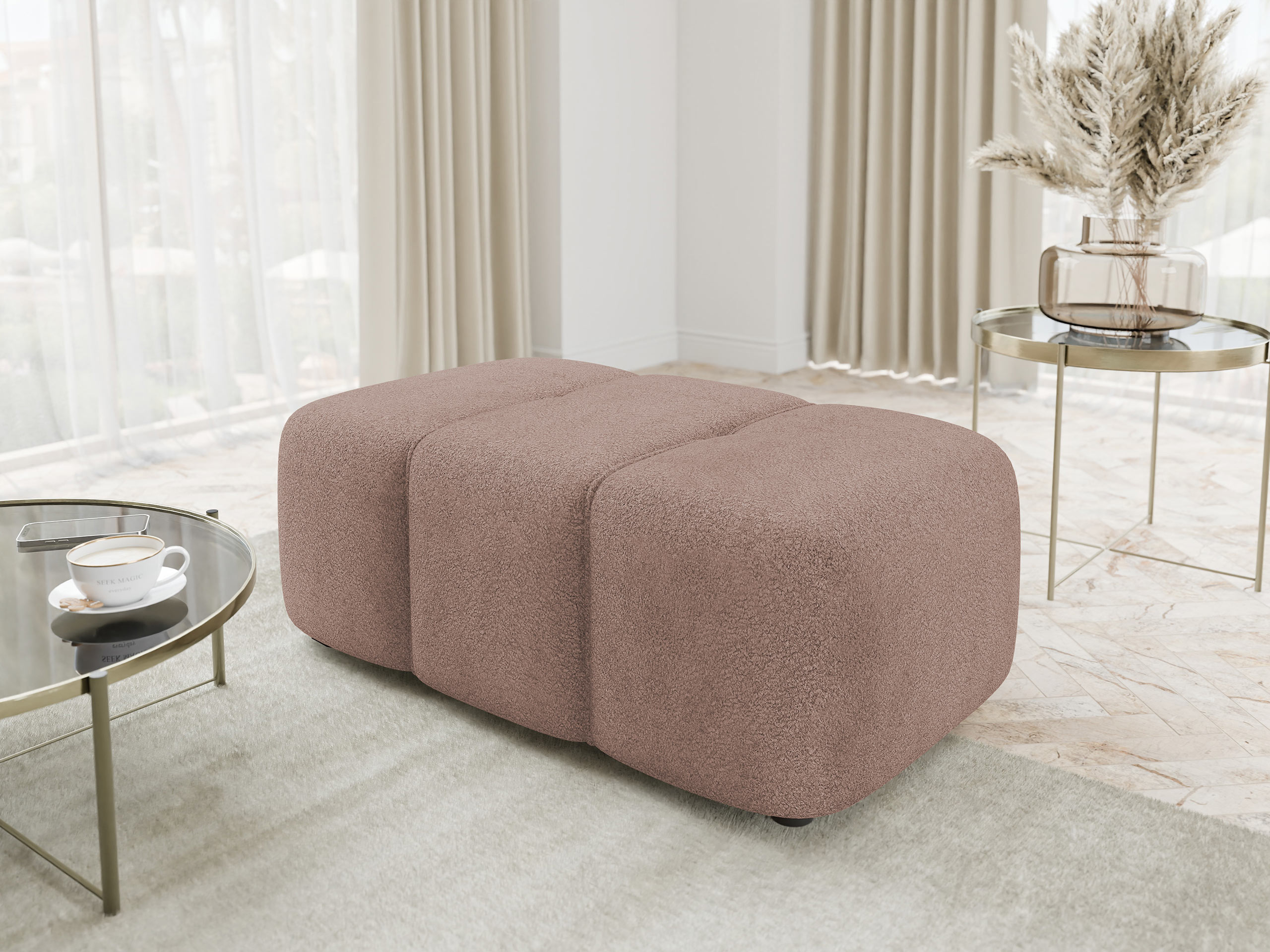 Banc rembourré Comfivo 472 (Coral 45)