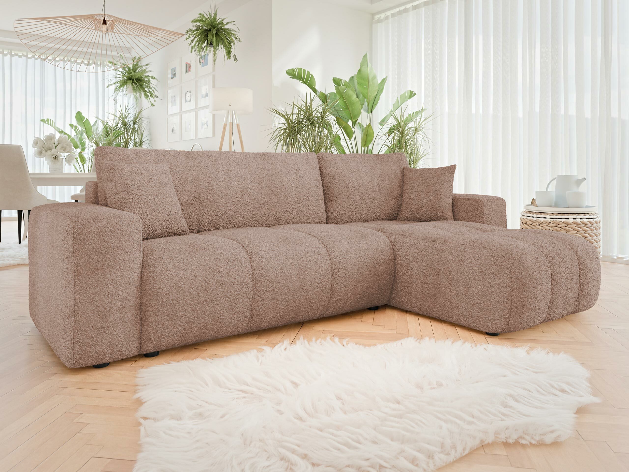 Canapé d'angle Comfivo Laurus (Coral 45)