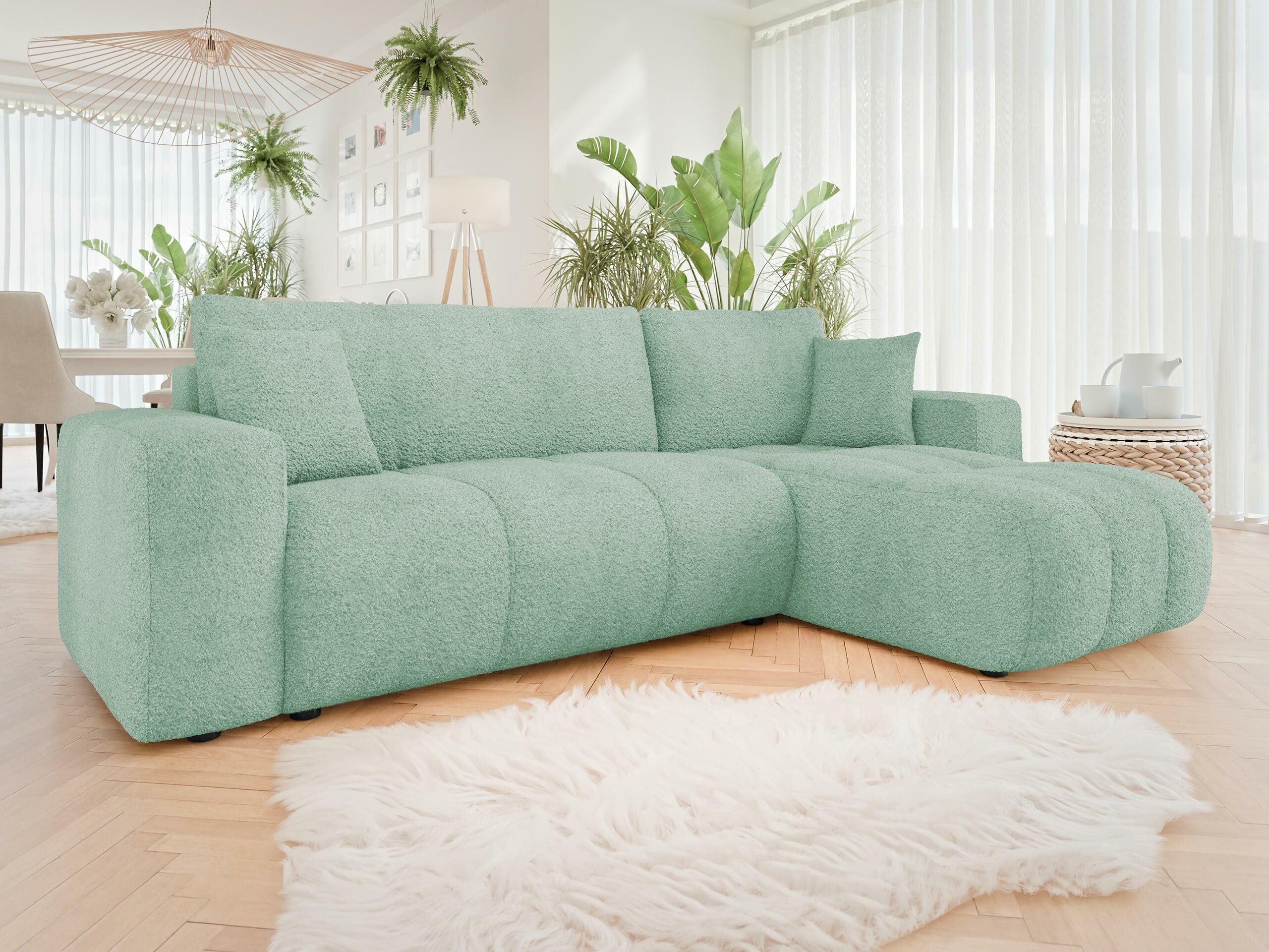 Canapé d'angle Comfivo Laurus (Coral 55)