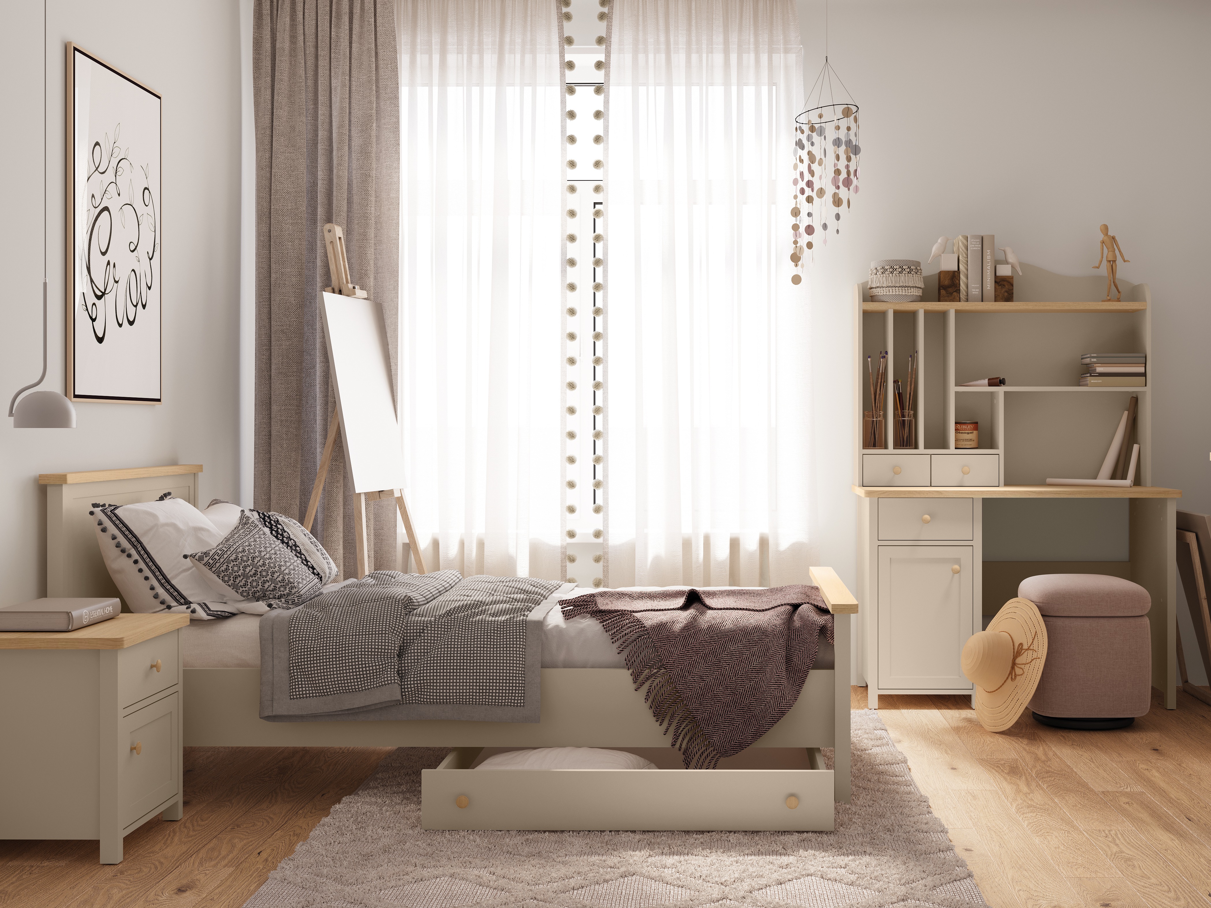 Tiroir Romelbo 147 (Beige)