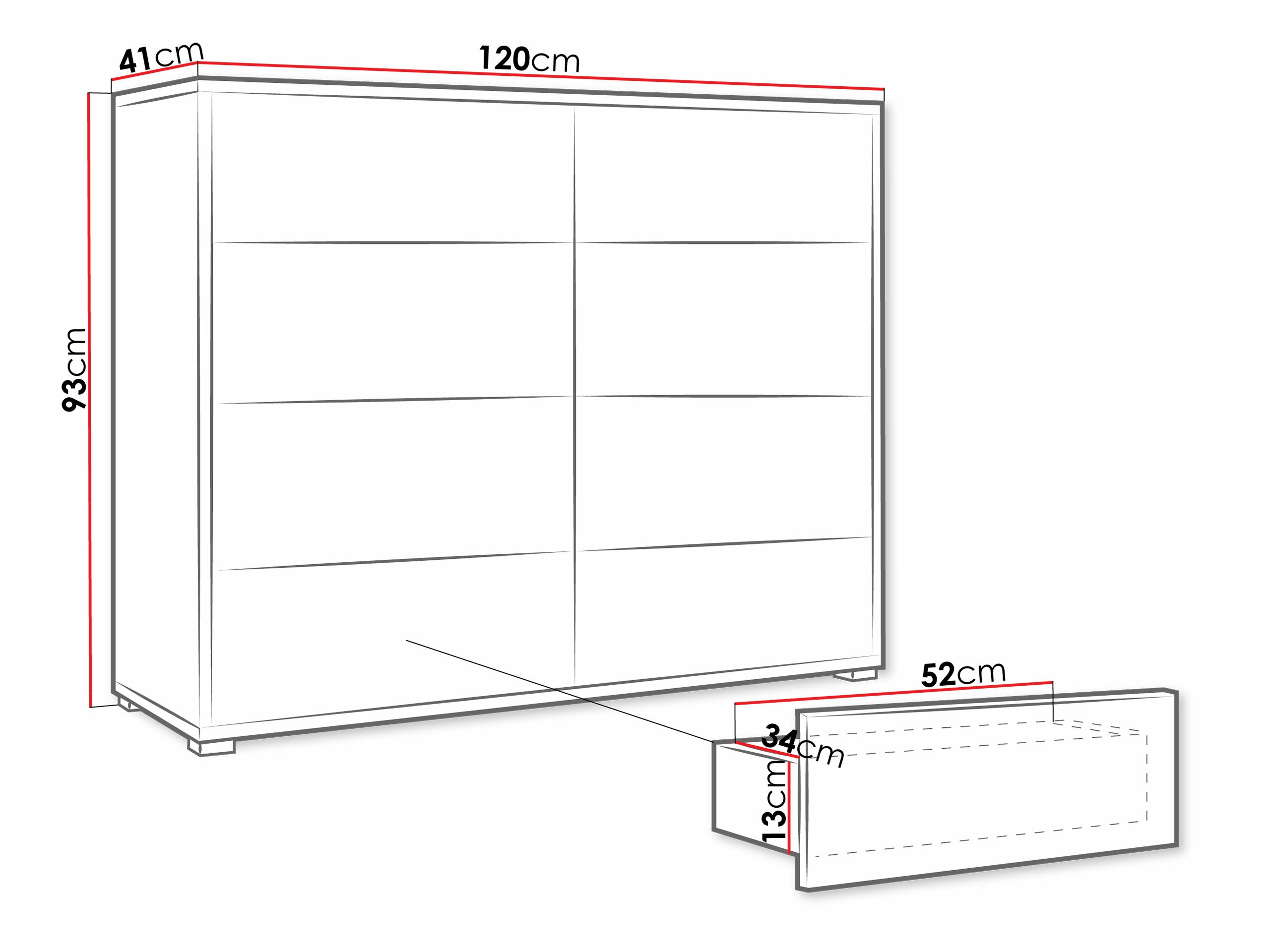 Commode Comfivo Tutela III (Blanc)