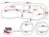 Canapé d'angle Comfivo 413 (Velo 621)