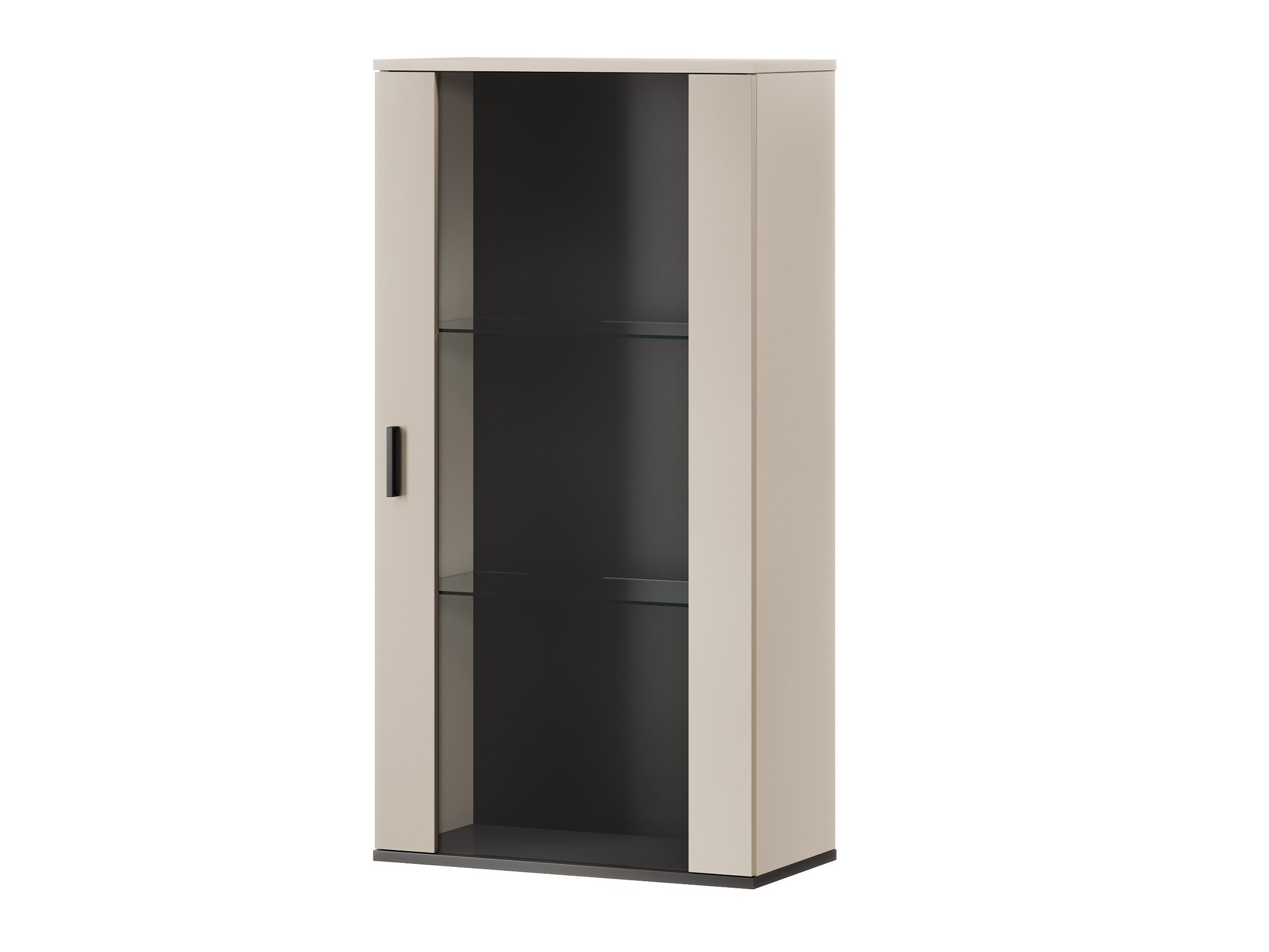 Armoire murale Tornola 103 (Cachemire + Noir)