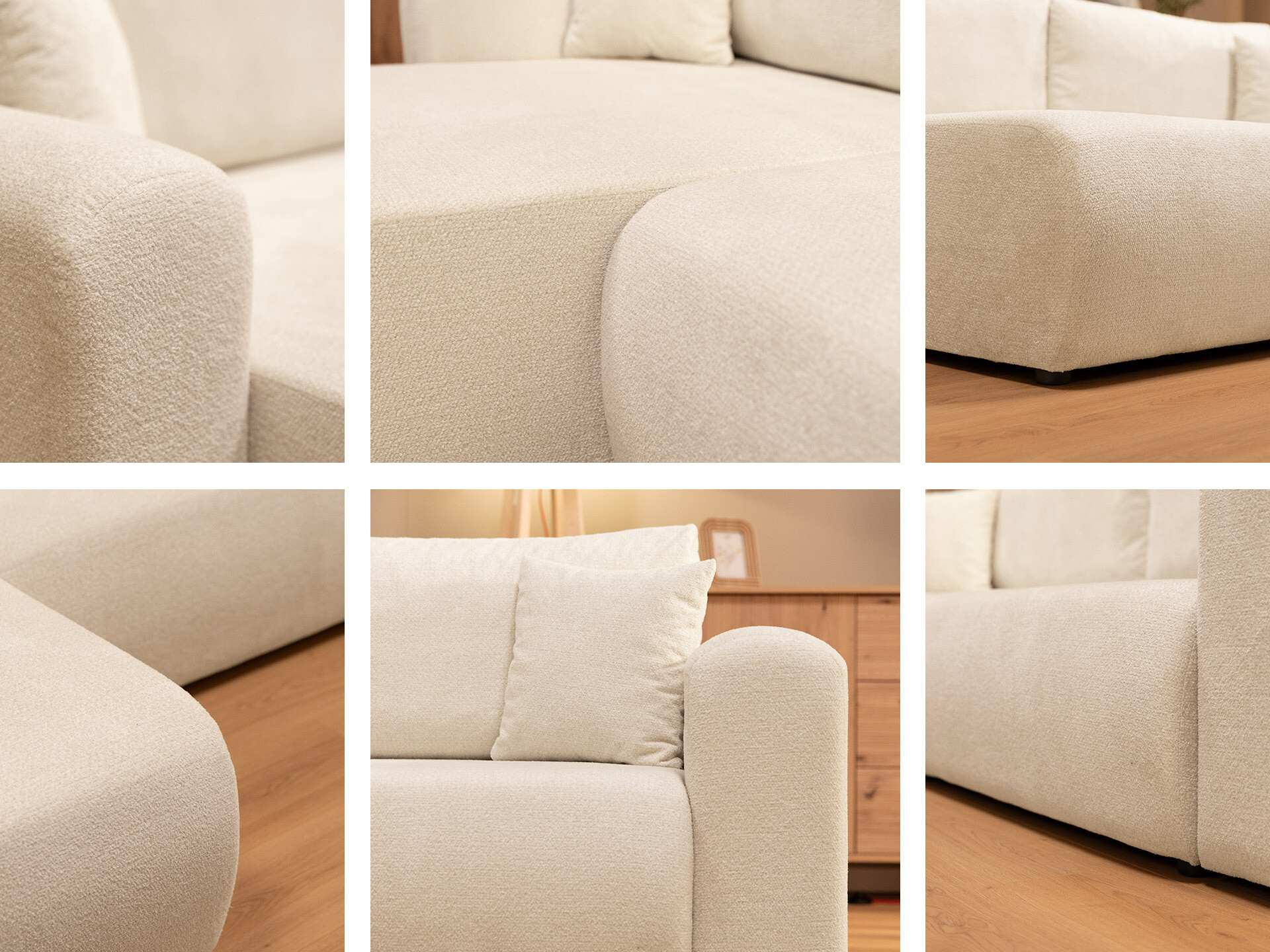 Canapé d'angle Shelton 109 (Taro 57)