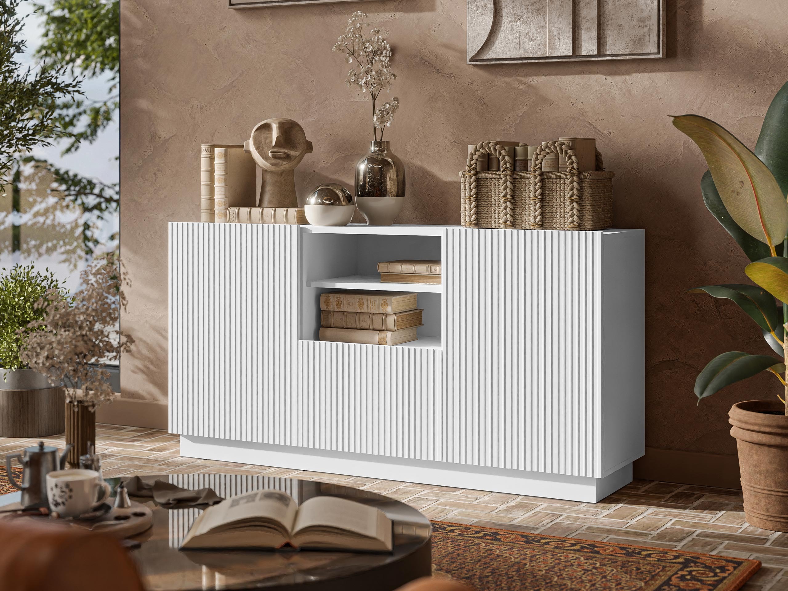 Commode Lusonu 100 (Blanc)