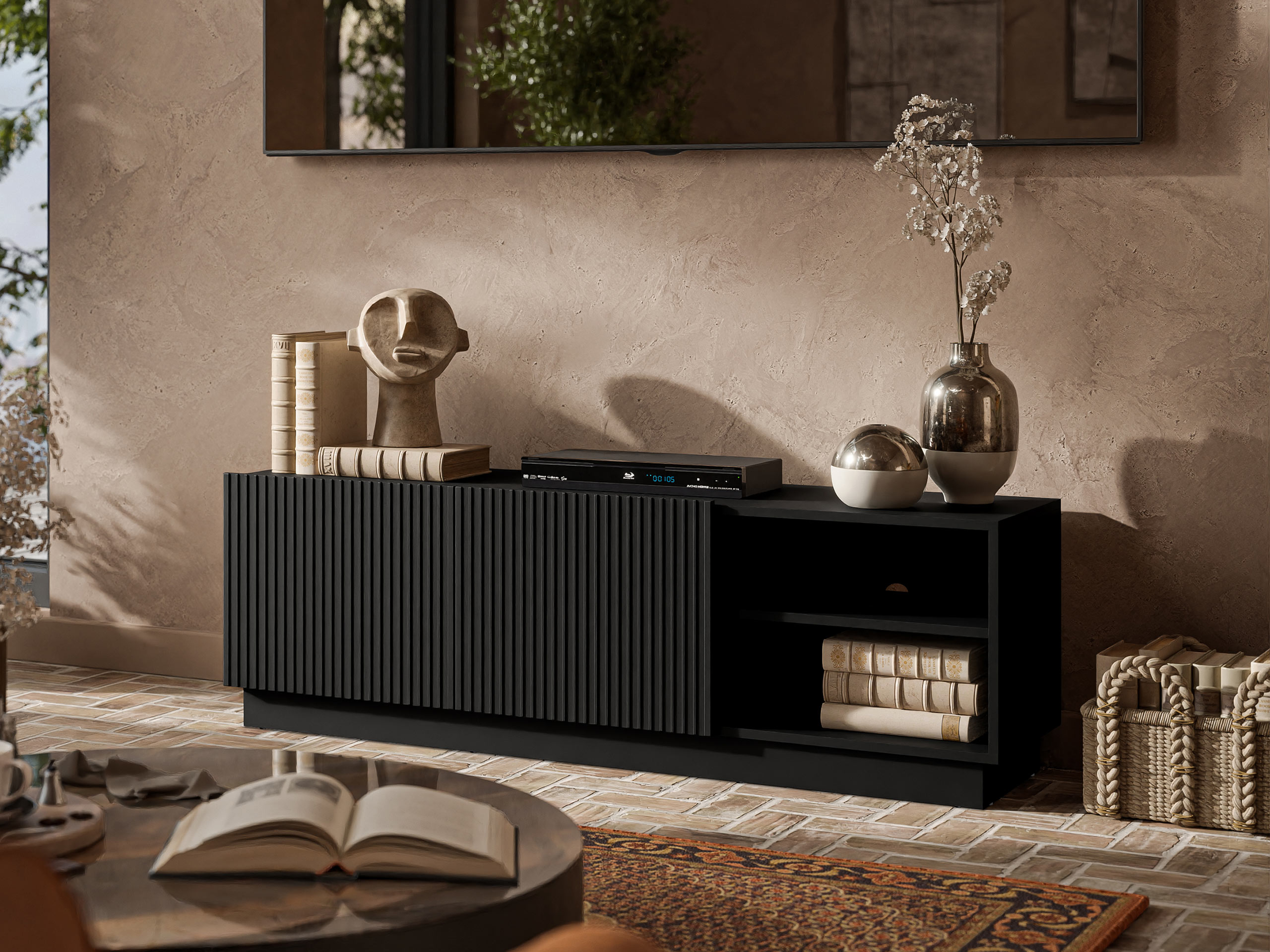 Meuble TV Lingua (Noir)