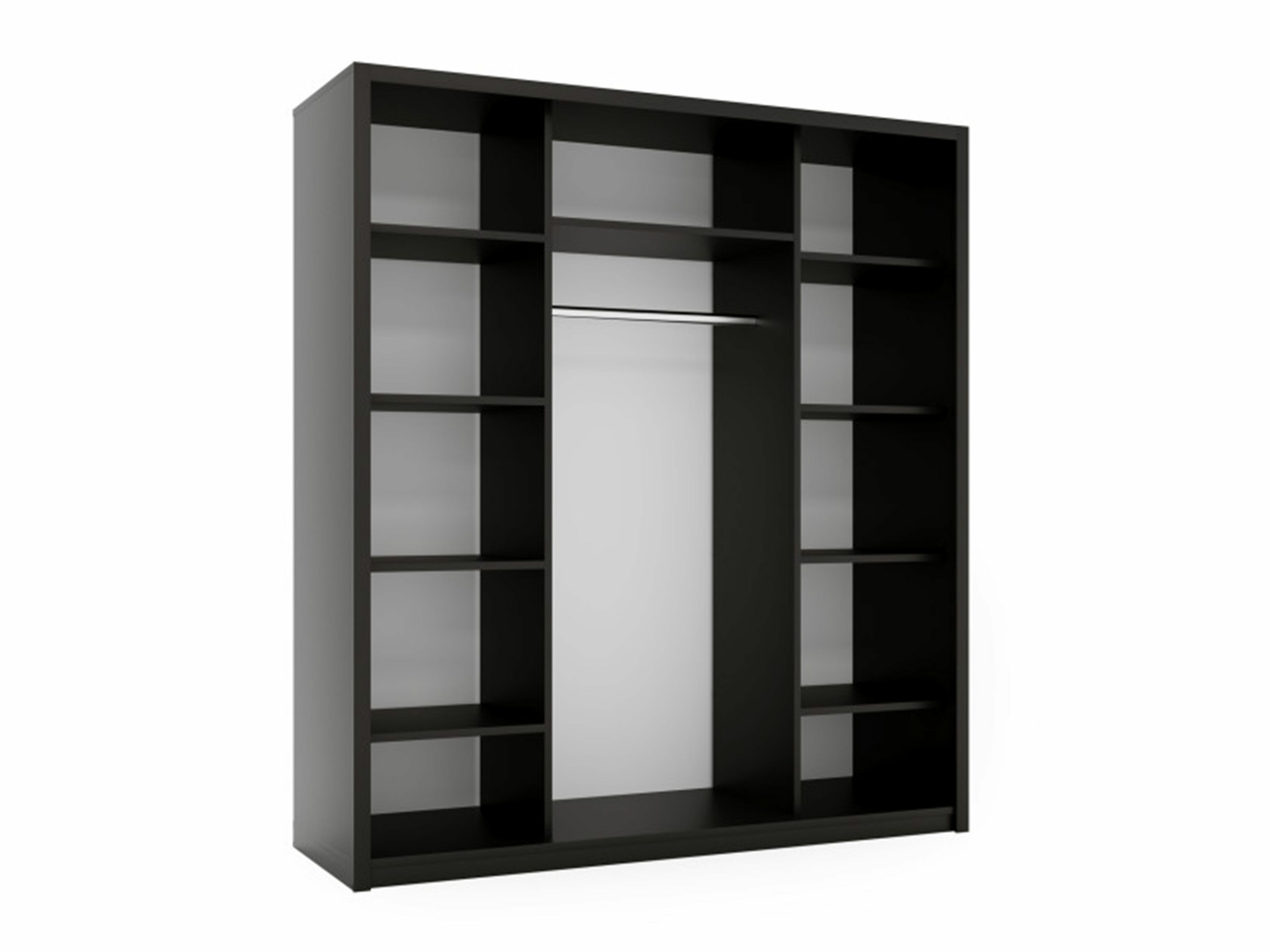 Armoire Murrieta 192 (Noir + Vert)