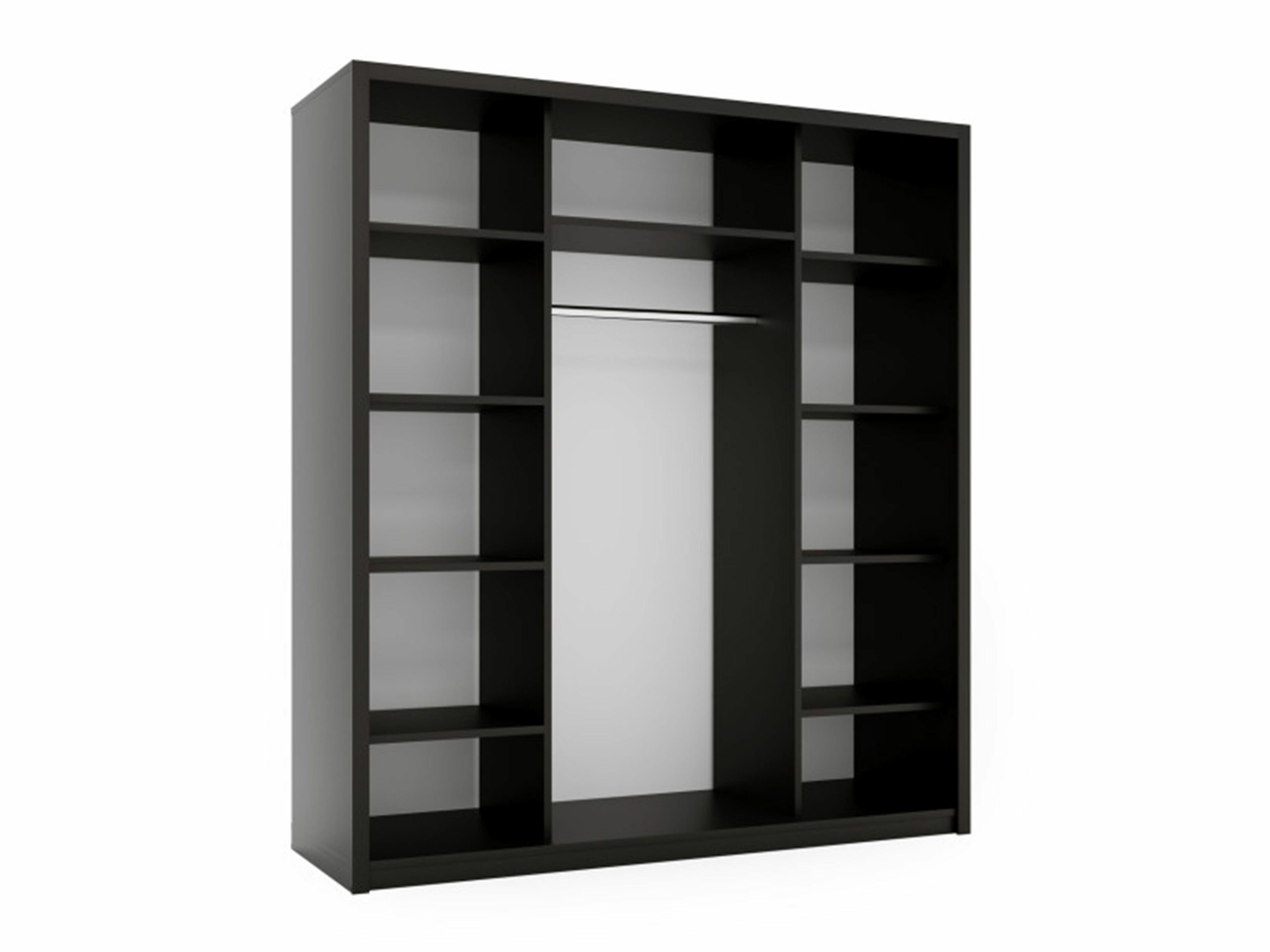 Armoire Murrieta 193 (Noir + Jaune)